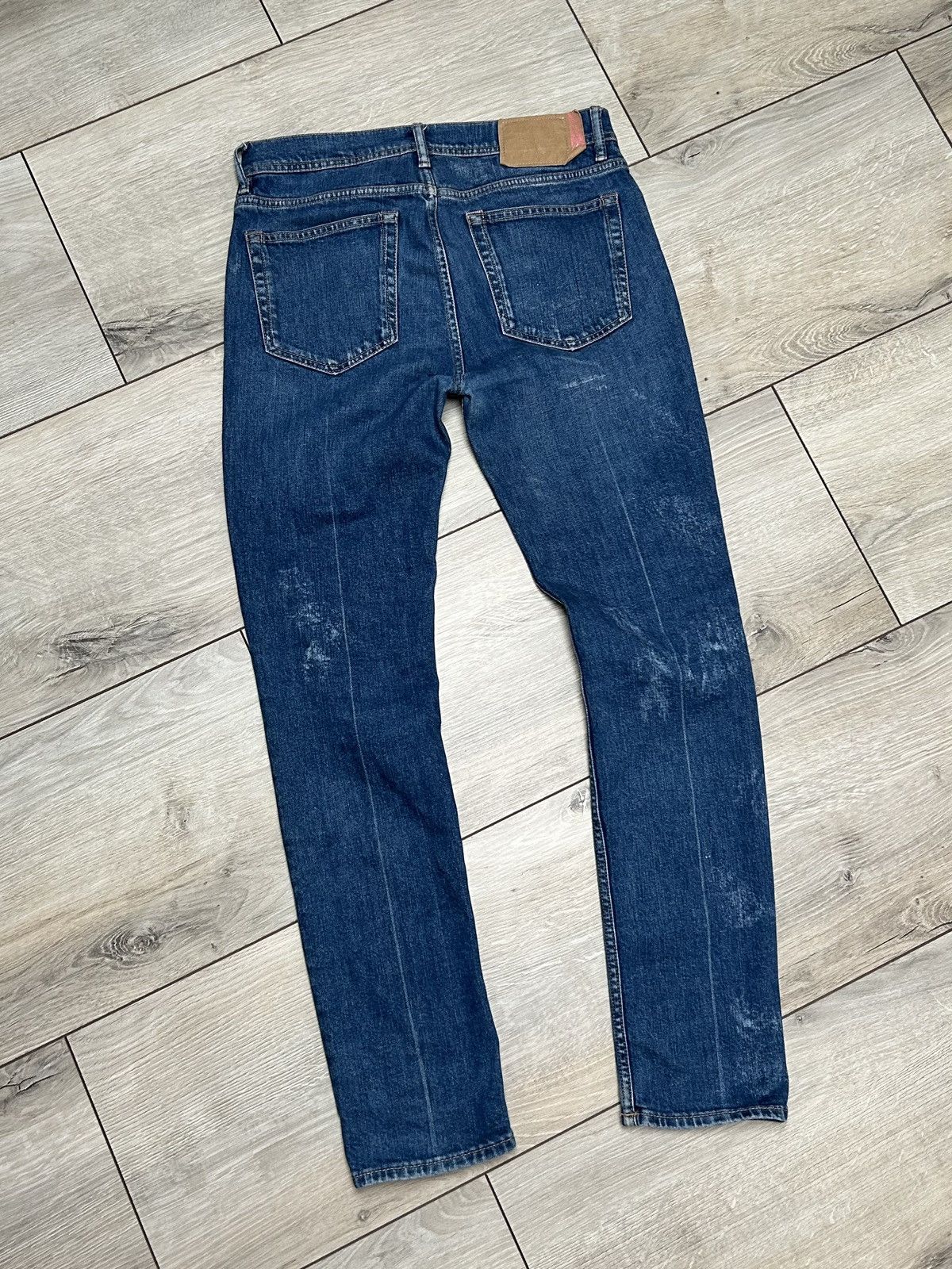 Acne Studios × Designer Acne Studios Bla Konst Floragatan 13 Stockholm Jeans 31x30 Size US 31 - 2 Thumbnail