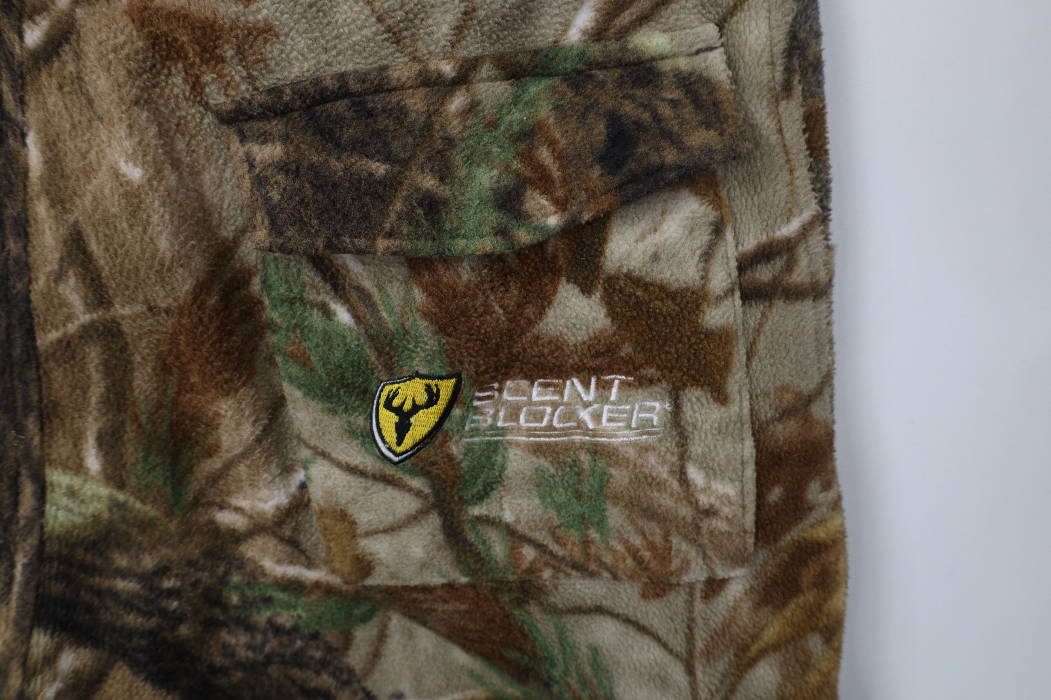Vintage Vintage Scentblocker Camouflage Fleece Wide Leg Cargo Pants Size US 36 / EU 52 - 16 Thumbnail