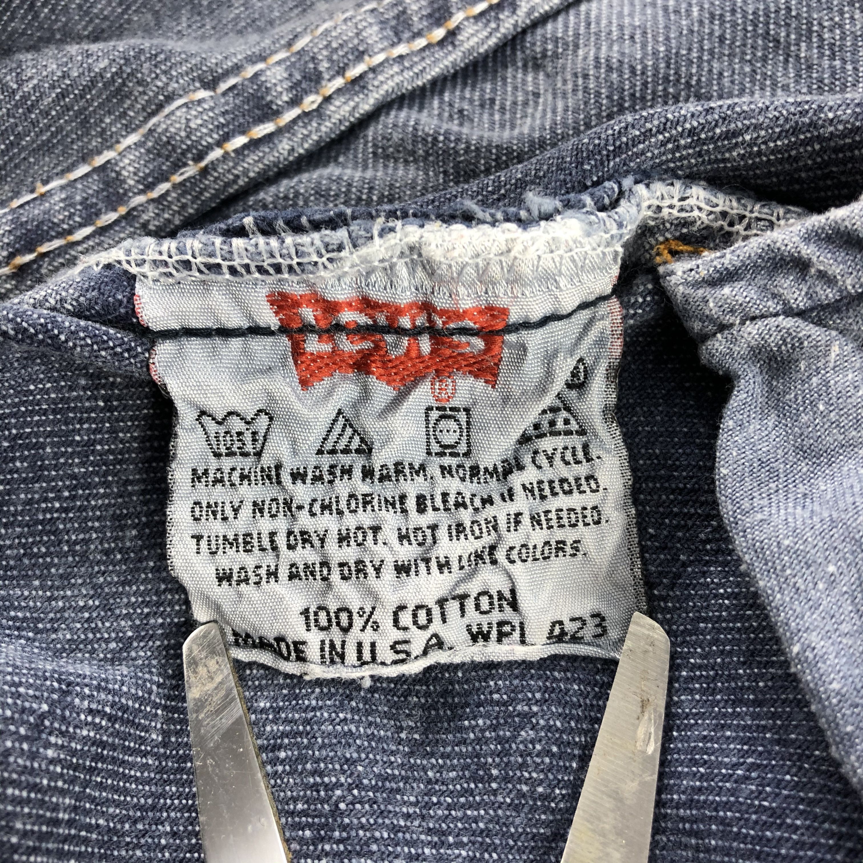 Levi's Vintage 90s Levis 501 Jeans-JM3066 Size US 37 - 11 Thumbnail