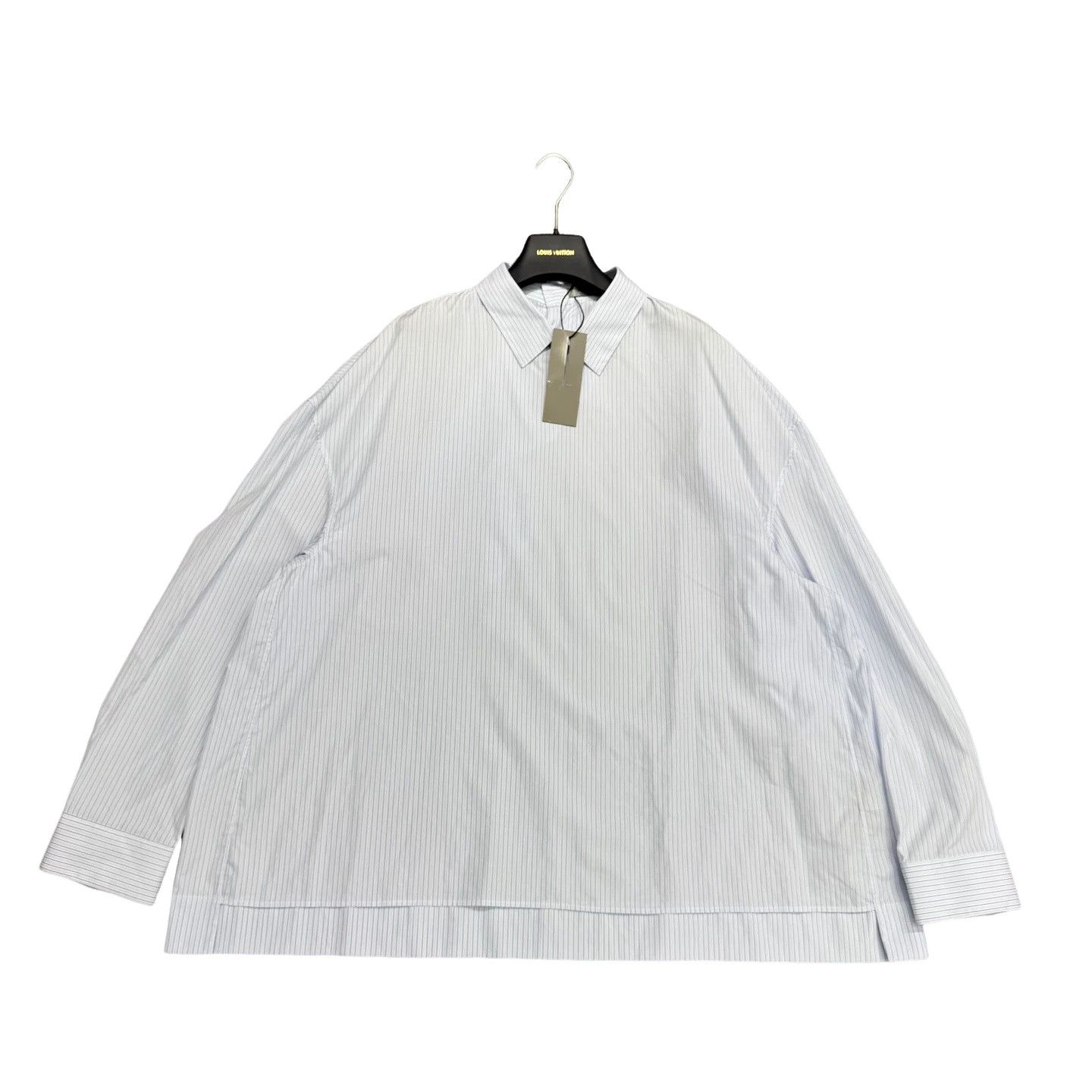 Dior Dior Blue Striped Button Up Shirt Size L Size US L / EU 52-54 / 3 - 1 Thumbnail