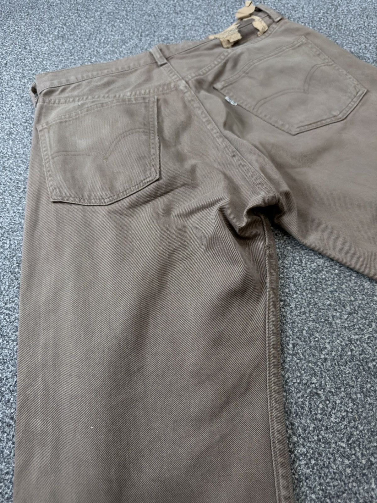Levi's Vintage Clothing Vintage Levi’s 512 White Tab 1996 Distressed Fade Wideleg Size US 32 / EU 48 - 11 Thumbnail