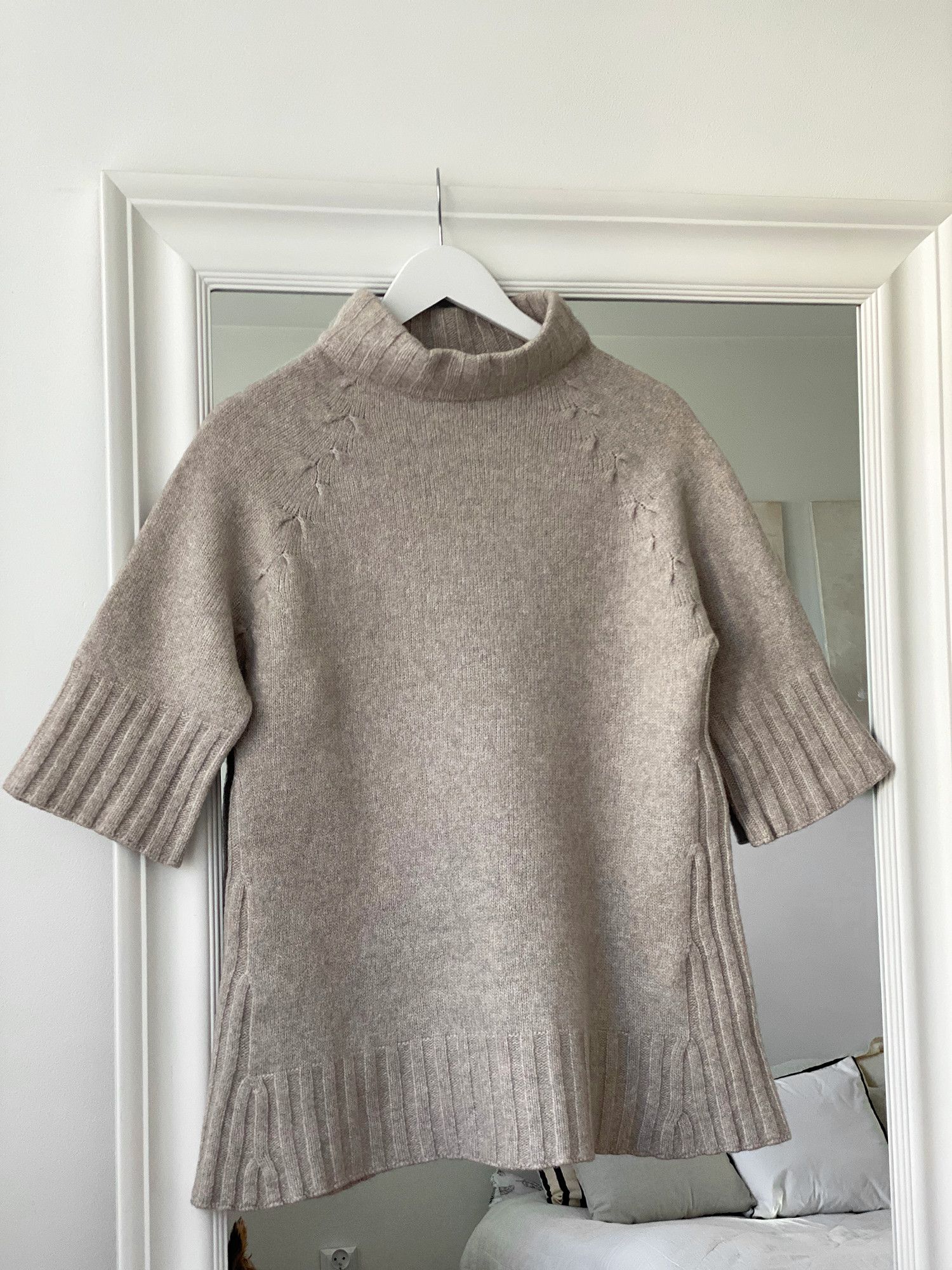Other Stefanel sweater tunic, gray woolen sweater Size M / US 6-8 / IT 42-44 - 6 Thumbnail