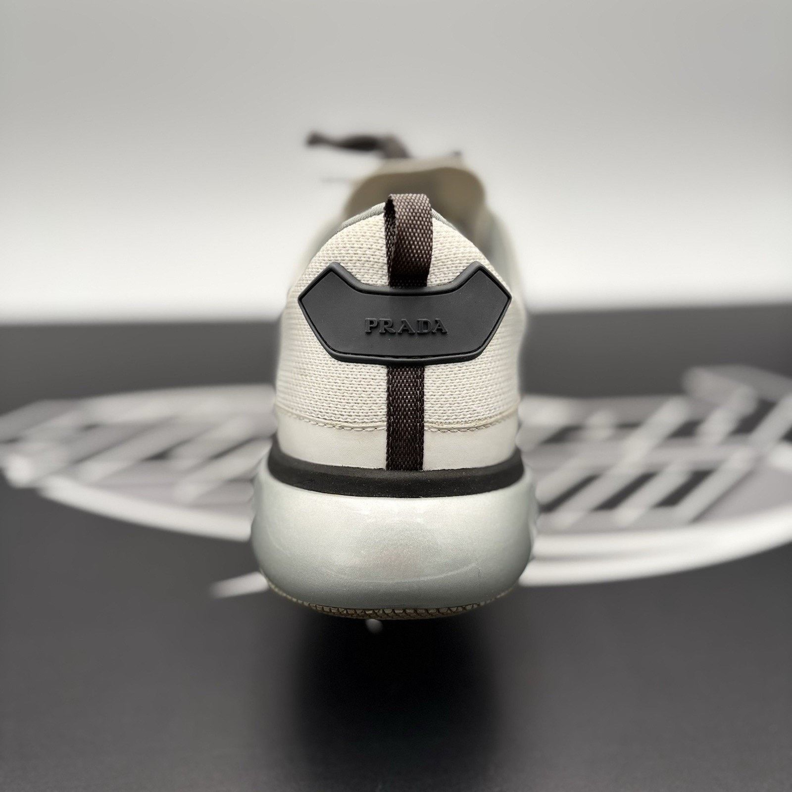 Prada Prada Cloudbust Mesh ' White, Grey ' | GOOD CONDITION! Size US 7.5 / EU 40-41 - 12 Thumbnail