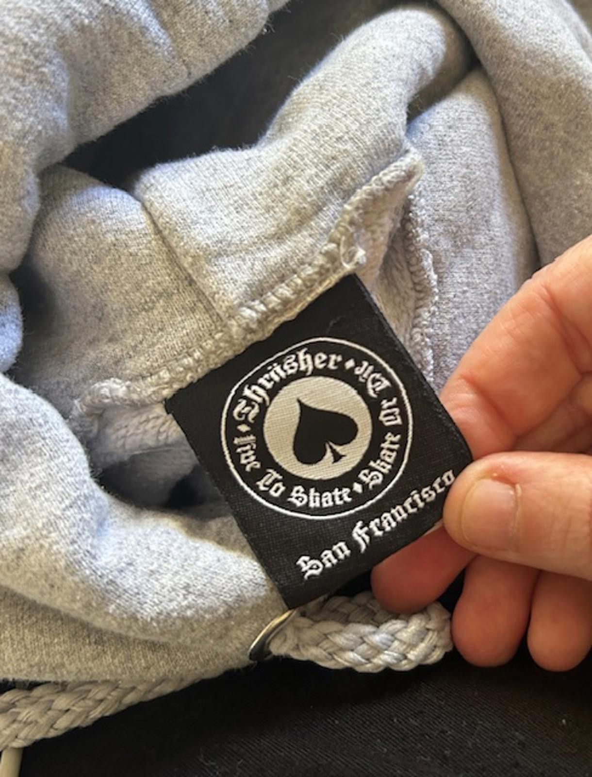 Thrasher Thrasher Flame Logo Hoodie Medium Gray Size US M / EU 48-50 / 2 - 2 Thumbnail