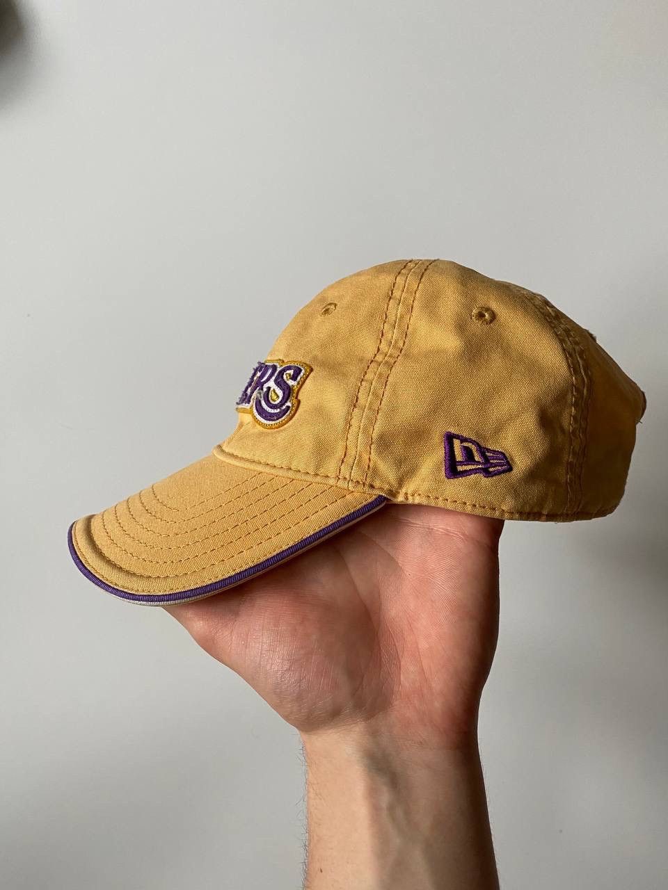 NBA Vintage New Era L.A Lakers NBA cap OS Size ONE SIZE - 2 Thumbnail