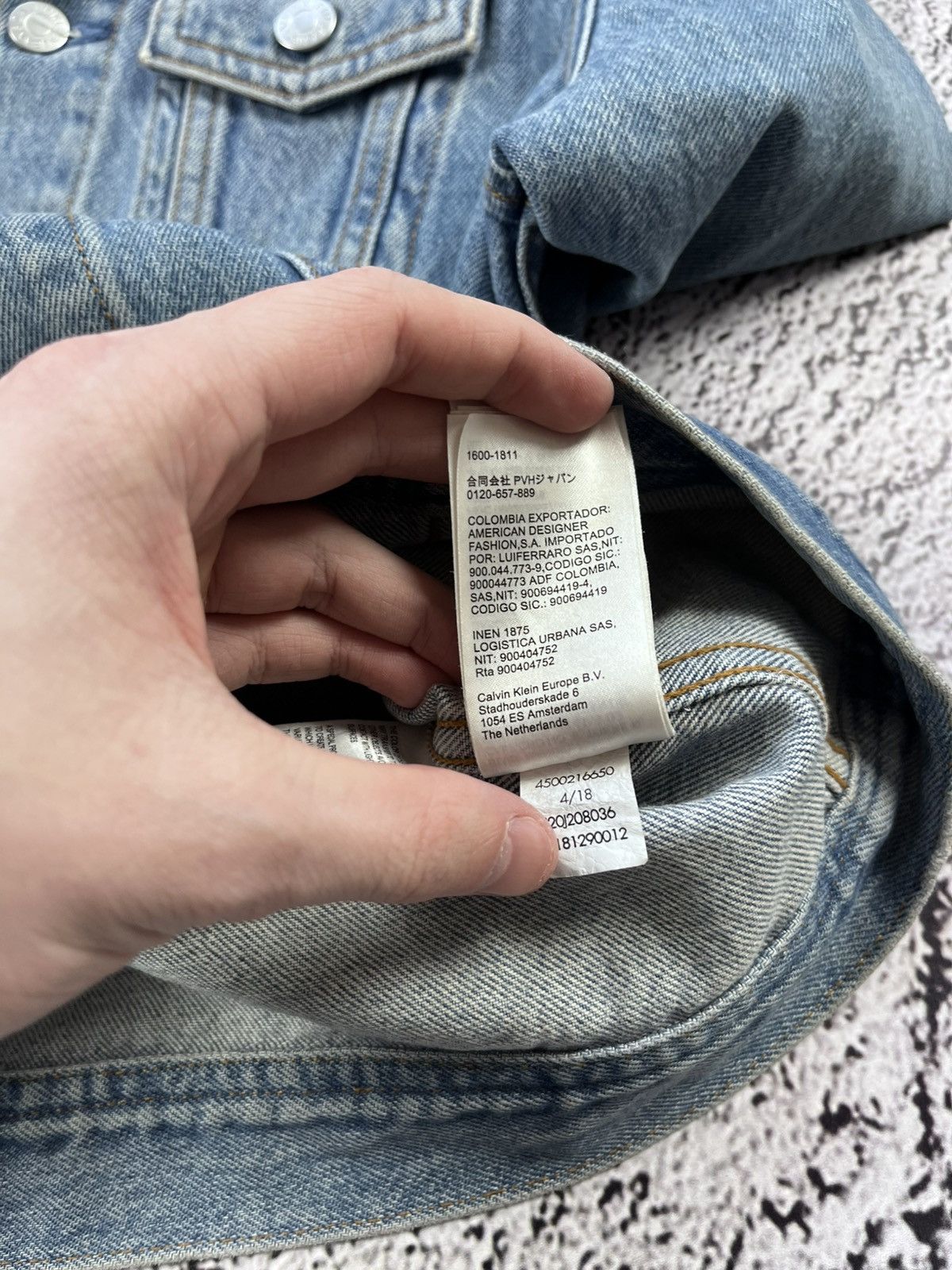 Calvin Klein Vintage calvin klein denim jacket (design by raf simons) Size XS / US 0-2 / IT 36-38 - 11 Thumbnail