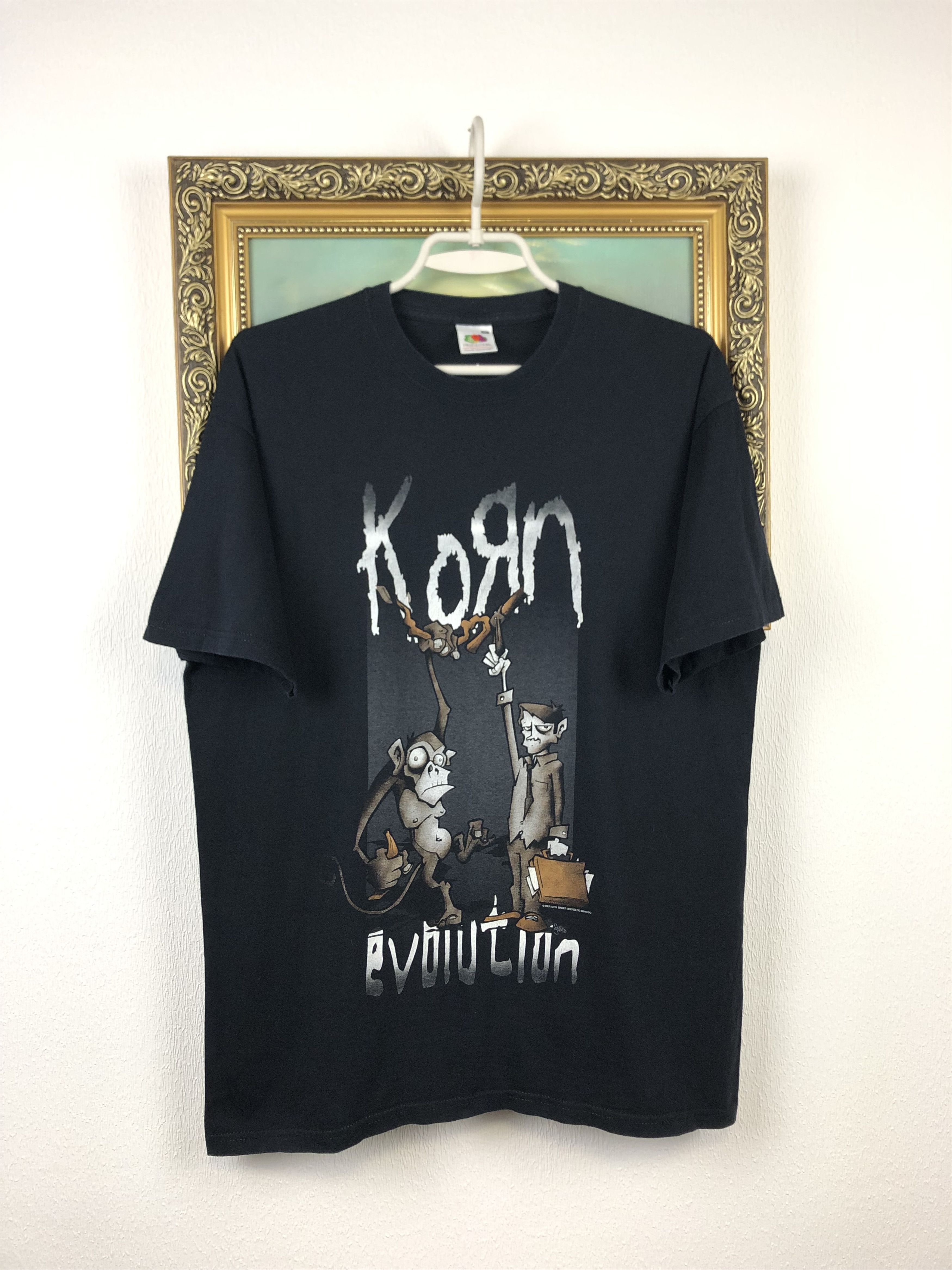 Band Tees Vintage Evolution Korn Rock Band Music Shirt Tee Rare Jersey Size US M / EU 48-50 / 2 - 1 Thumbnail