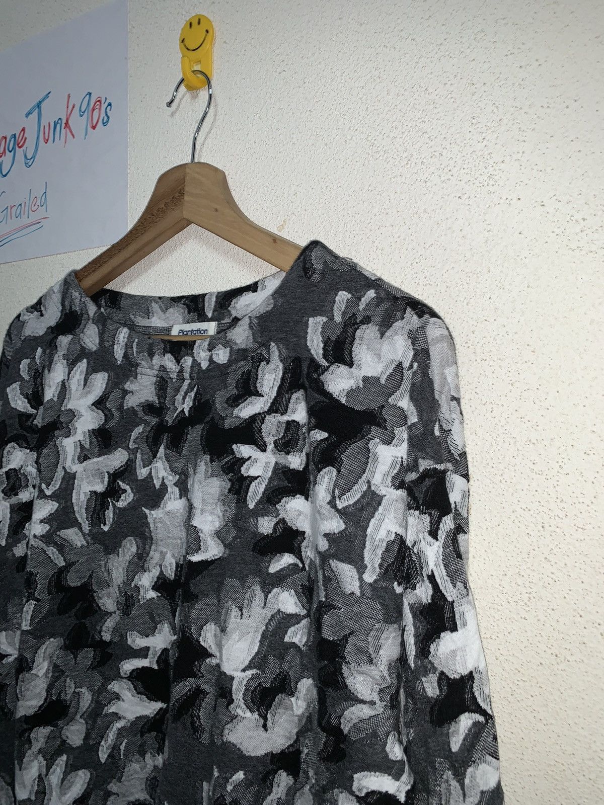 Issey Miyake Absract Flower Plantation Long Sleeve Tee By Issey Miyake Size XS / US 0-2 / IT 36-38 - 7 Thumbnail