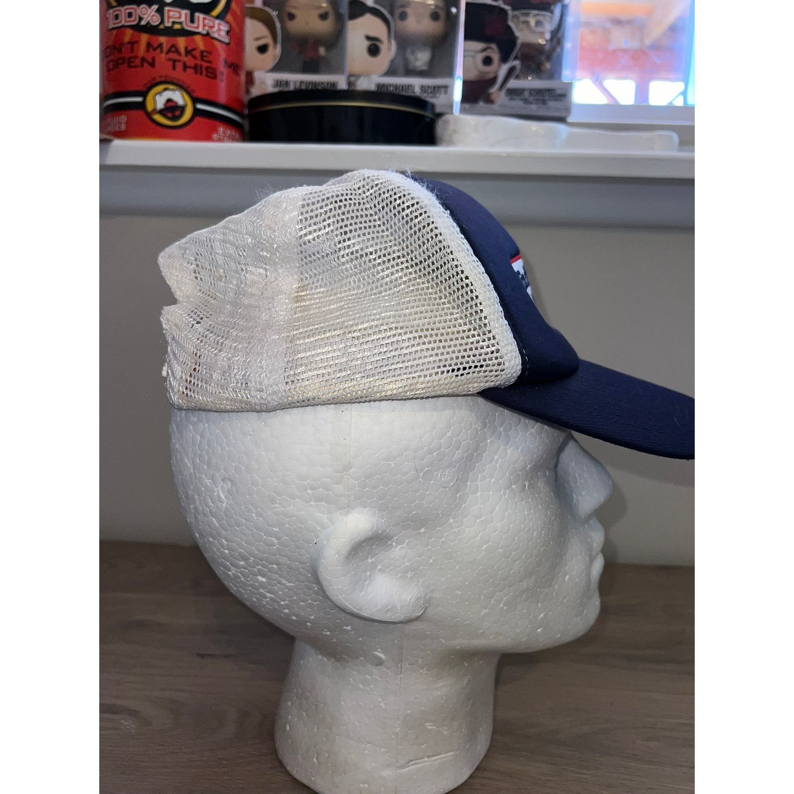 Budweiser Vintage Budweiser Light Hat Alcohol Headwear Cap Stained OS Size ONE SIZE - 5 Thumbnail