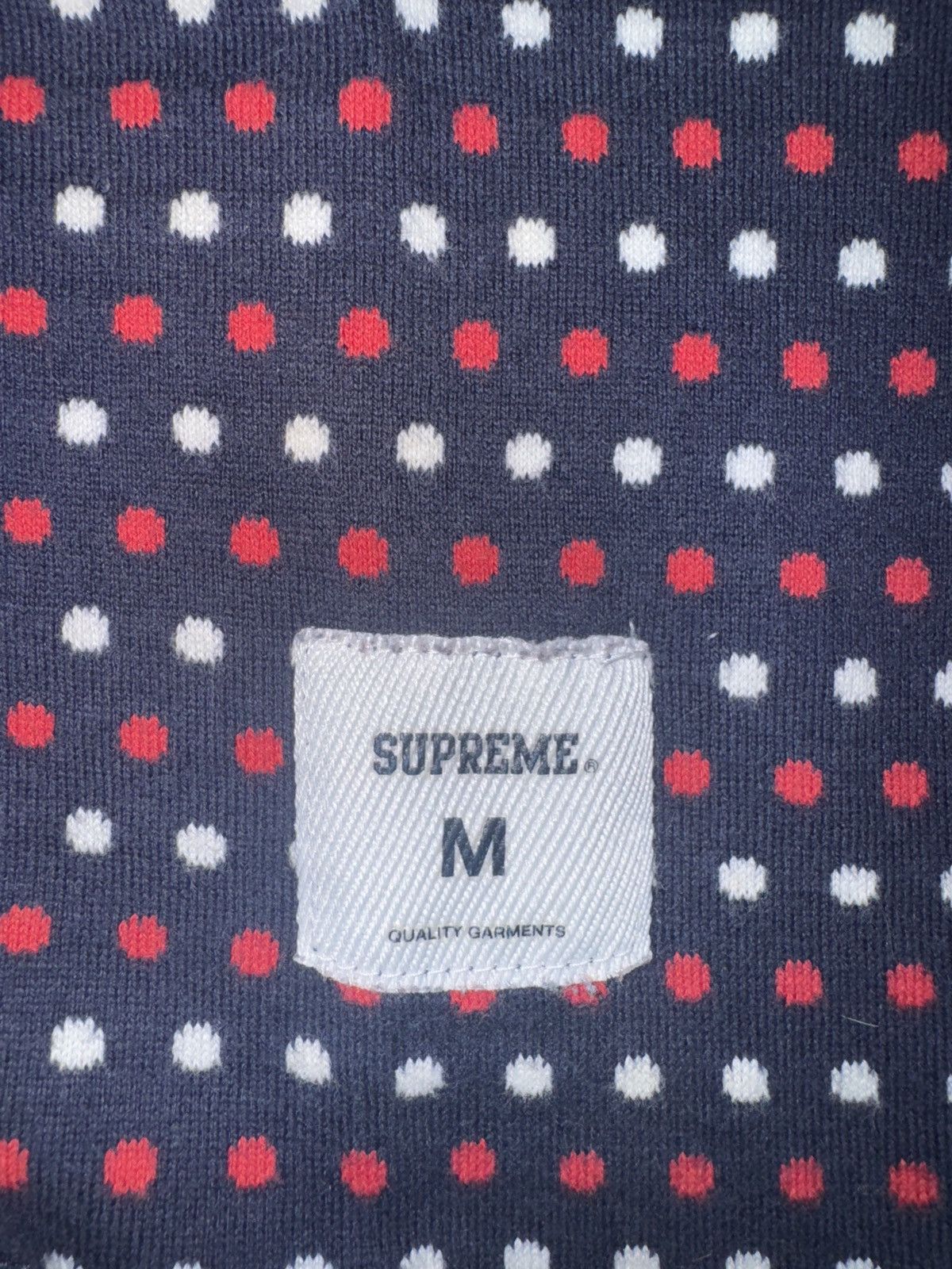 Supreme Supreme Polka Dot Long Sleeve FW09 Size US M / EU 48-50 / 2 - 8 Thumbnail