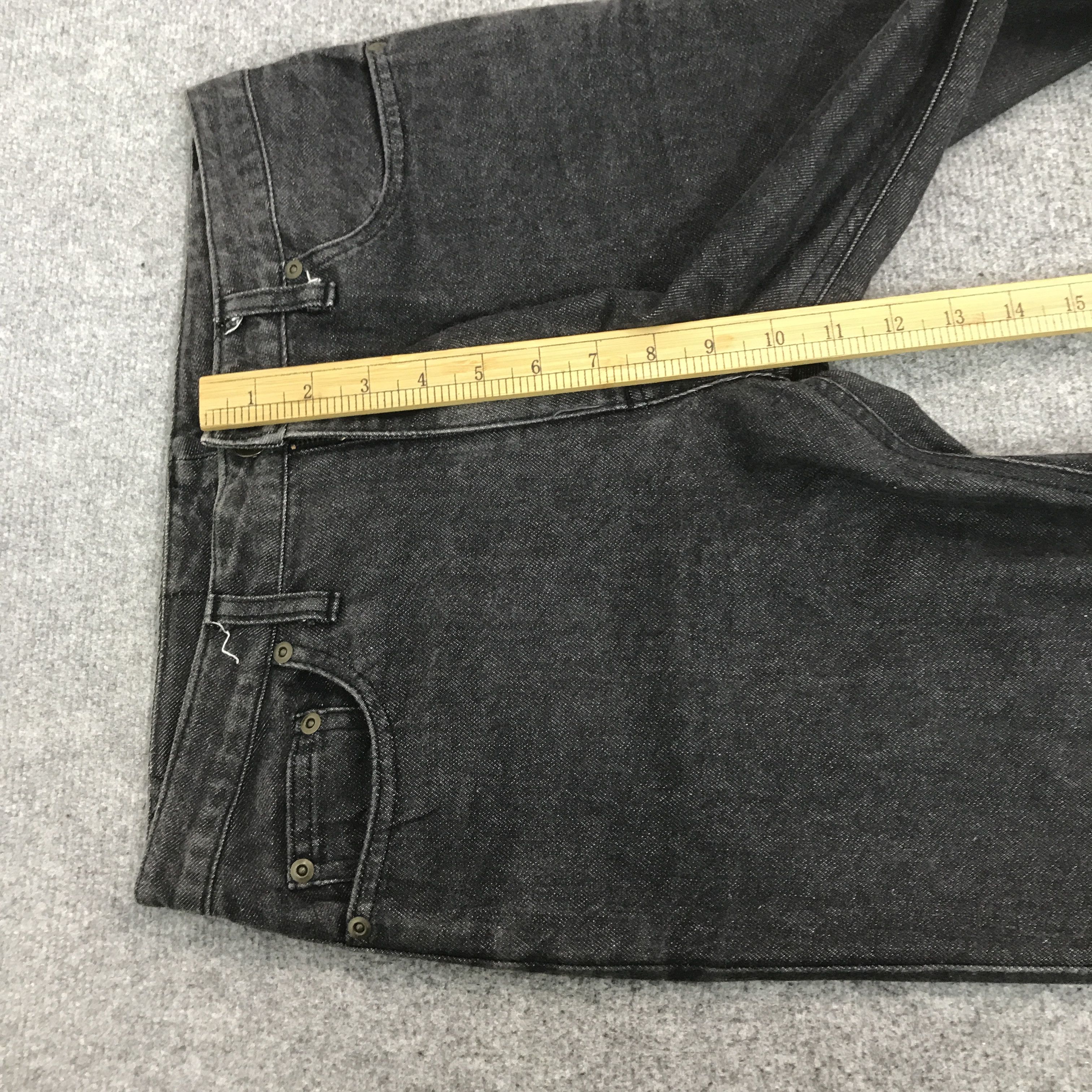 Super Lovers super lovers bootcut black denim pants K54B15 Size US 28 / EU 44 - 8 Thumbnail