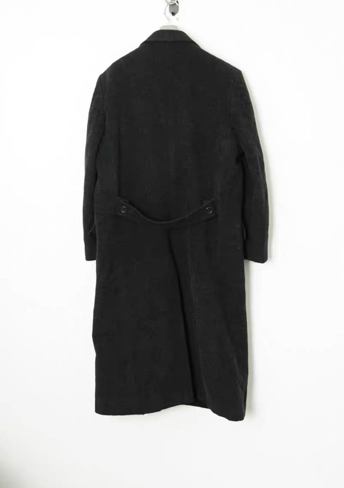 Yohji Yamamoto Yohji Yamamoto AAR Melted Wool Blend Chester Coat Size US M / EU 48-50 / 2 - 5 Thumbnail