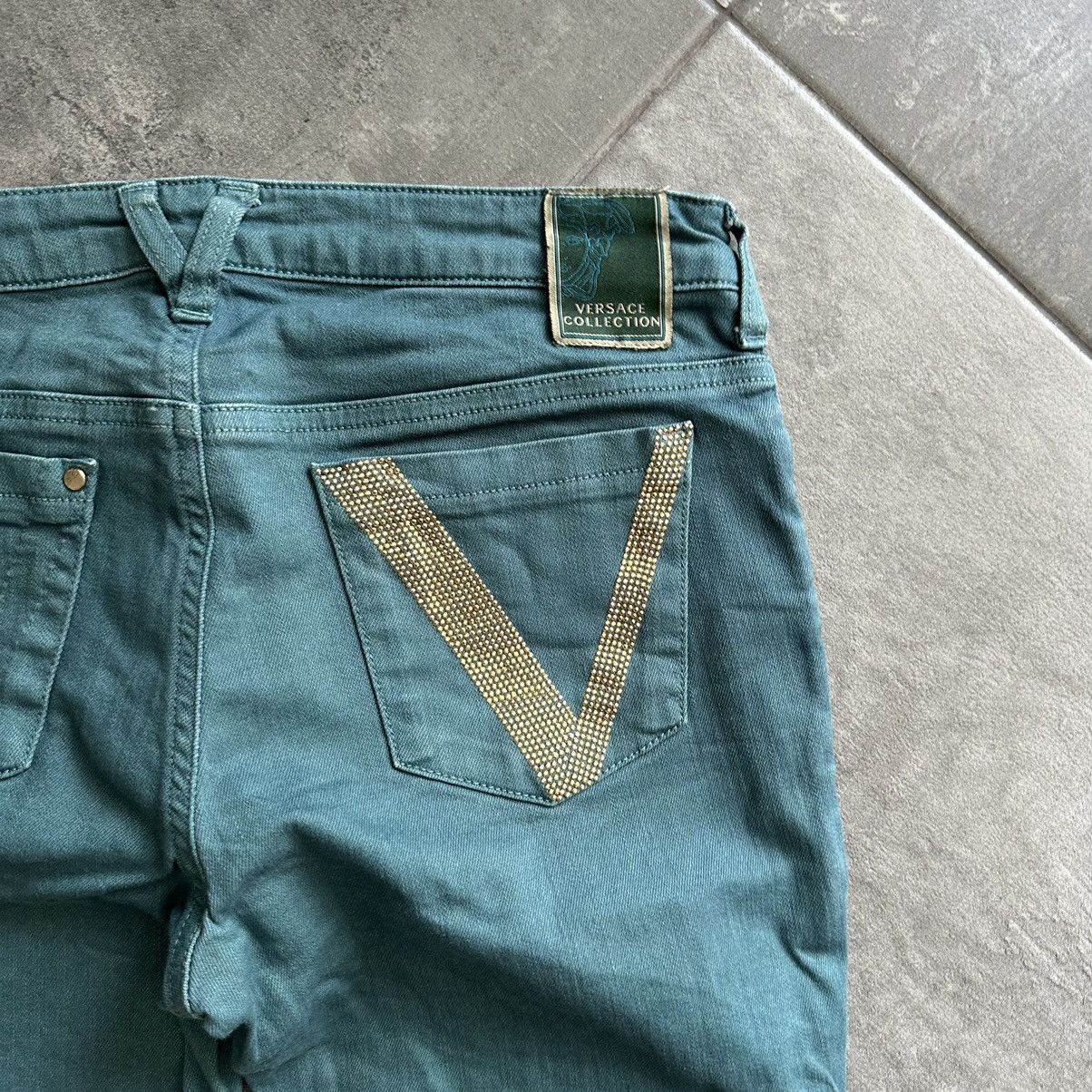 Versace Luxury Versace Collection Jeans Old Money Y2K 00s Size 28" / US 6 / IT 42 - 4 Thumbnail