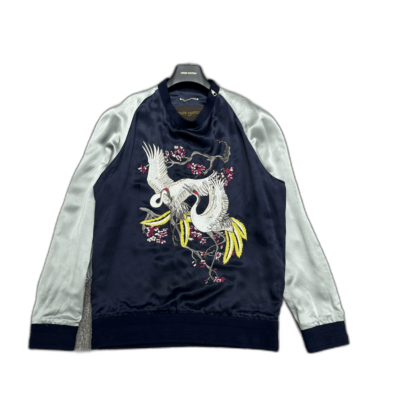 Louis Vuitton louis vuitton silk crane sweatshirt Size US L / EU 52-54 / 3 - 1 Thumbnail