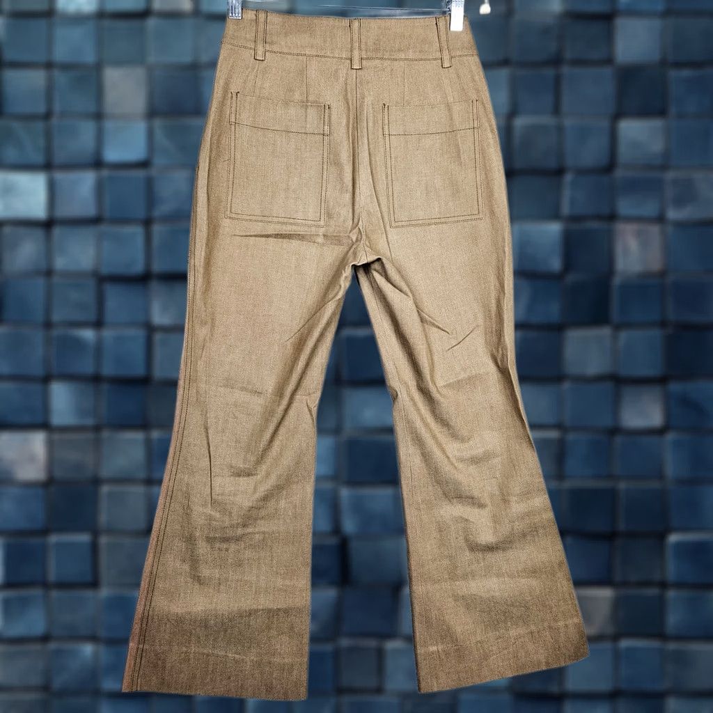Vintage Derek Lam 10 Crosby Jeans Womens Cropped Flared Denim Size 4 Brown Cotton/spandex Regular Fit Vintage No Size 27" / US 4 / IT 40 - 1 Thumbnail