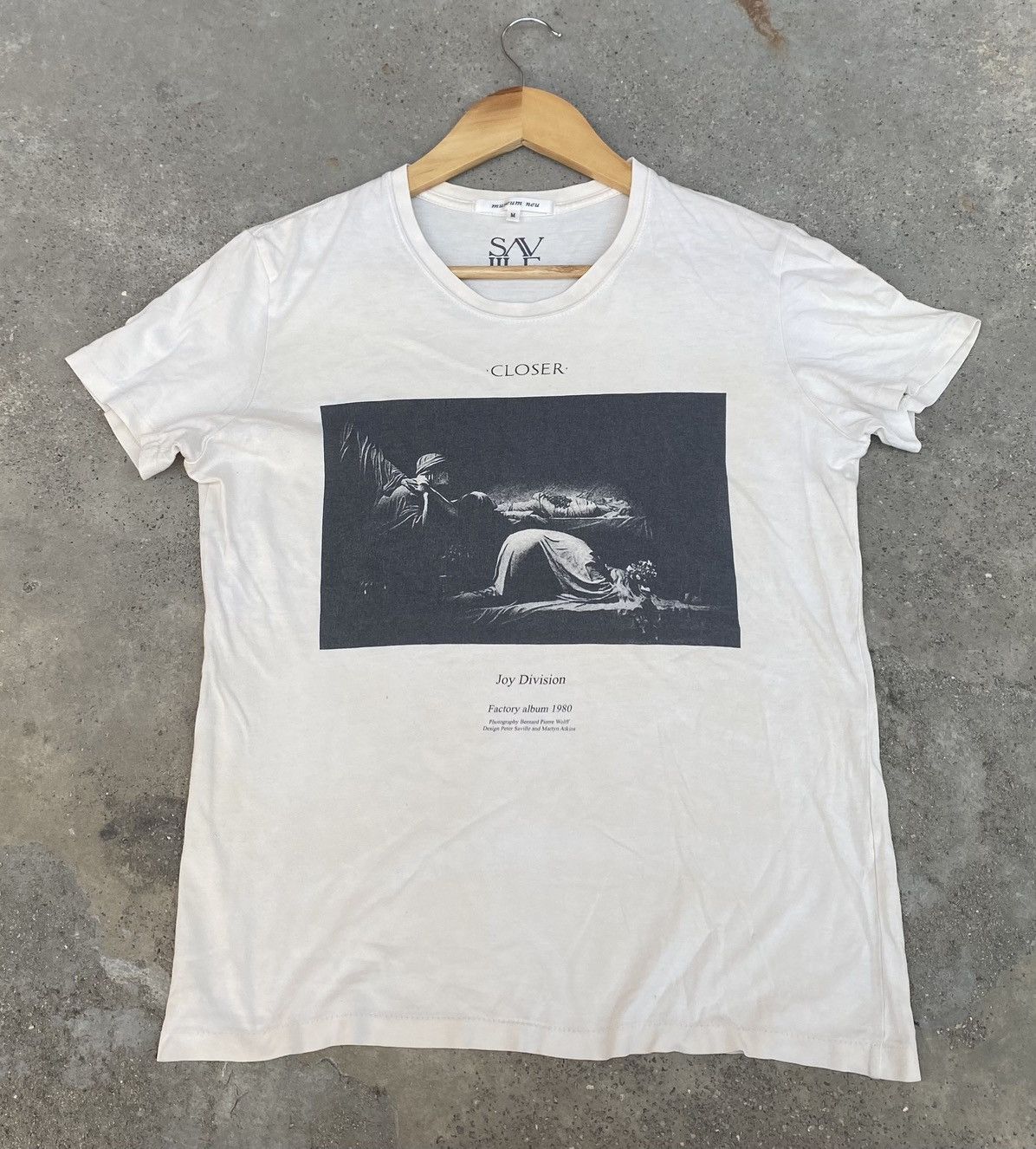 Joy Division Factory Album “CLOSER” Tee