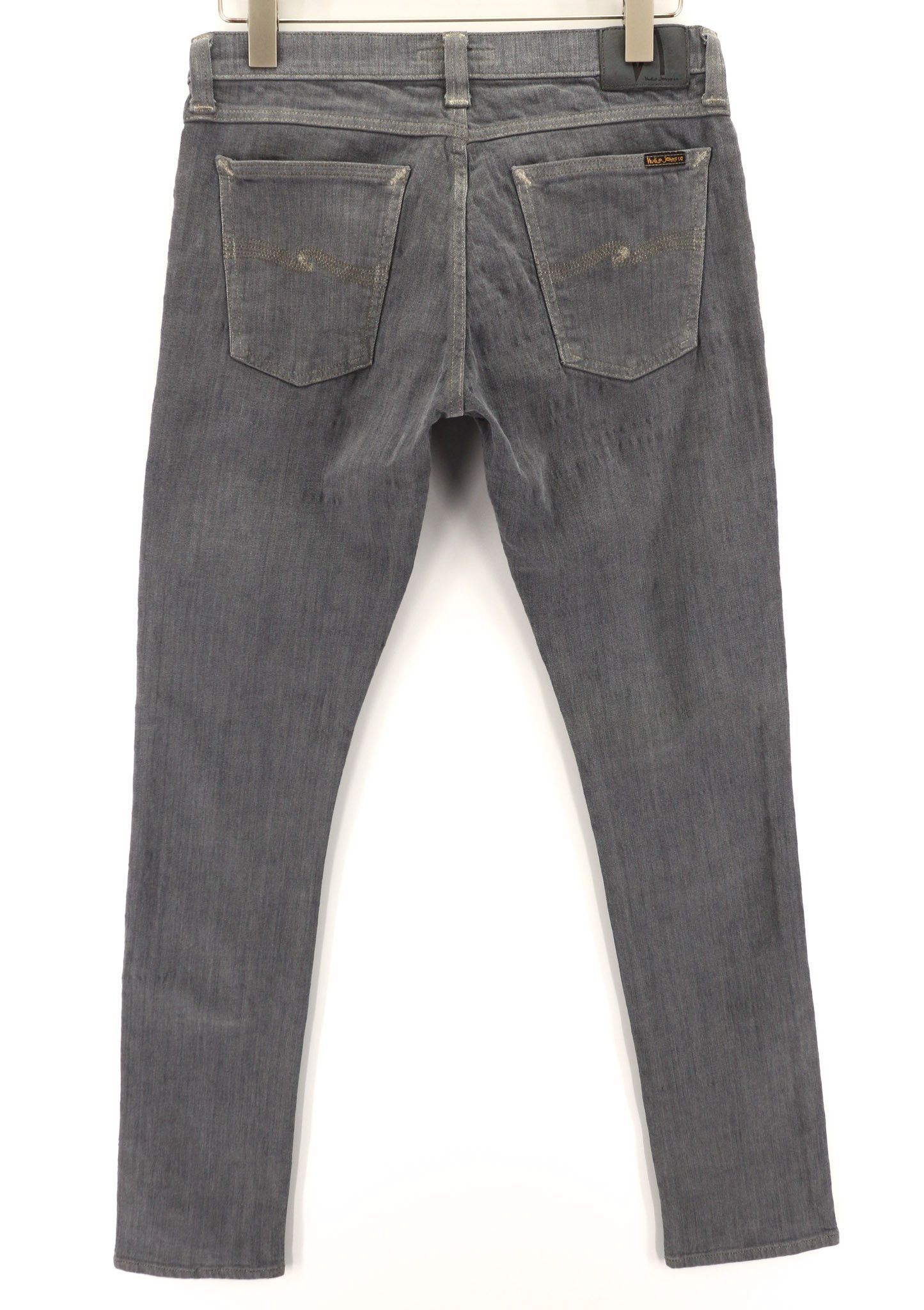 Nudie Jeans TIGHT LONG JOHN W31/L34 Organic Charcoal Jeans 80711 Size US 31 - 2 Thumbnail