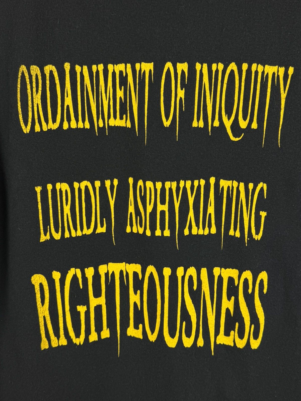 Band Tees Insidious Decrepancy 2005 Brutal Death Metal Band T-Shirt M Size US M / EU 48-50 / 2 - 6 Thumbnail