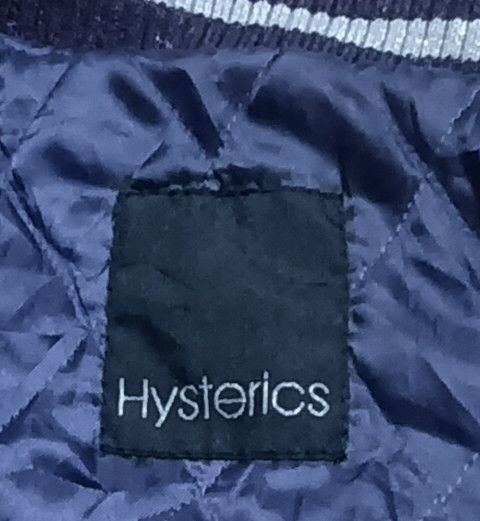 Hysteric Glamour HISTORIC GLAMOUR GIRL EMBROIDERED VELVET VARSITY JACKET Size US M / EU 48-50 / 2 - 4 Thumbnail