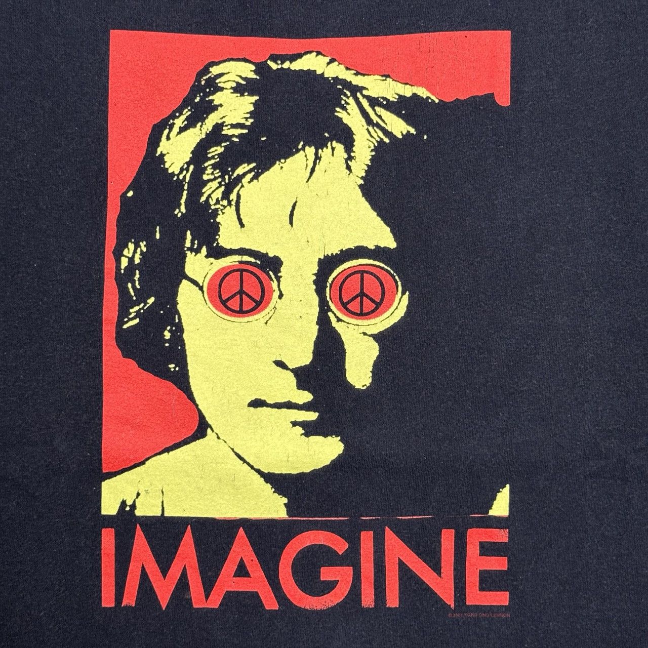 Other JOHN LENNON「War Is Over! If You Want It.」 IMAGINE T‐Shirt Size US L / EU 52-54 / 3 - 5 Thumbnail