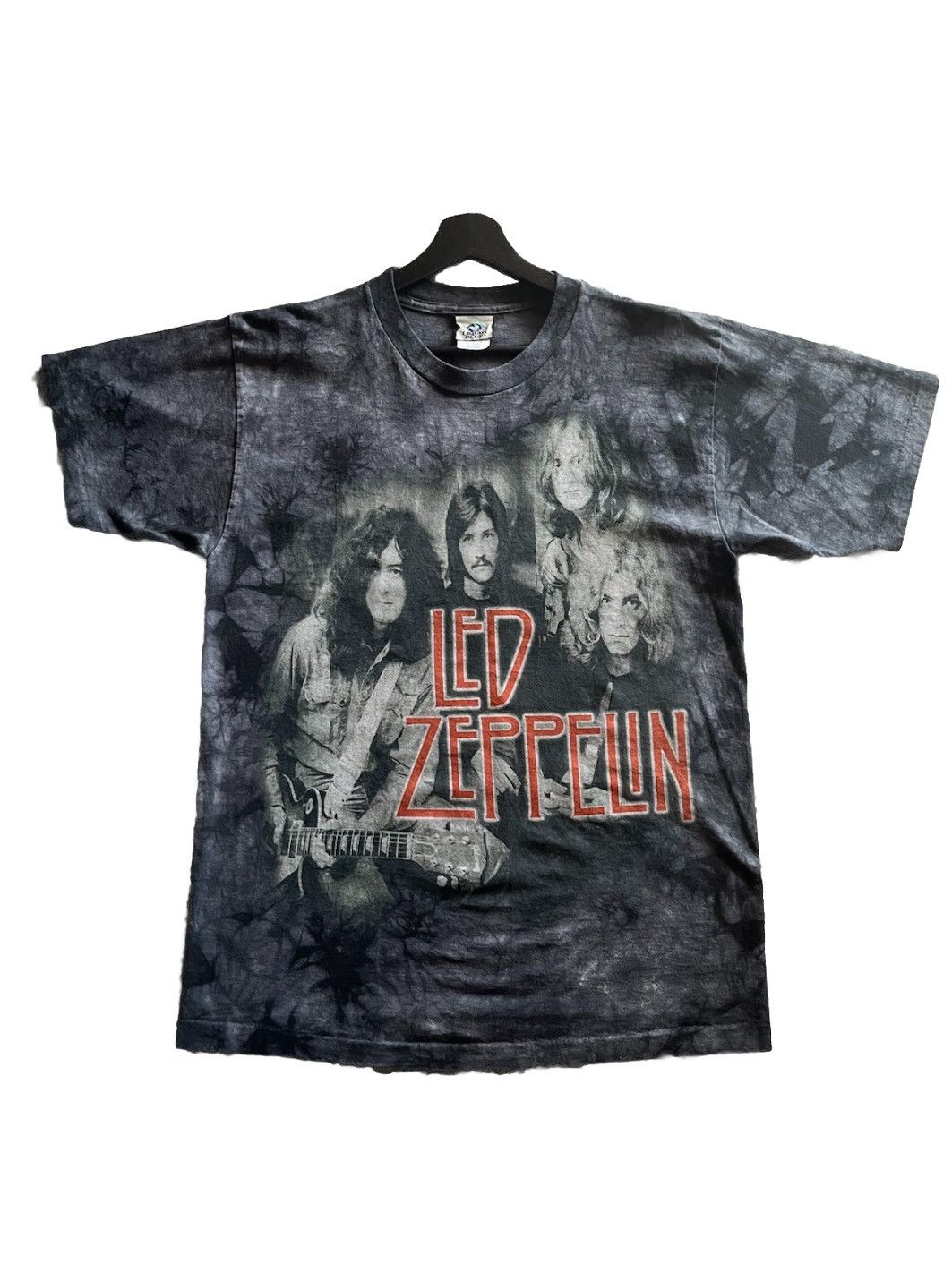 Liquid Blue 90’s LED ZEPPELIN SINGLE STITCH TIE DIE AOP TEE MADE IN USA Size US M / EU 48-50 / 2 - 1 Thumbnail