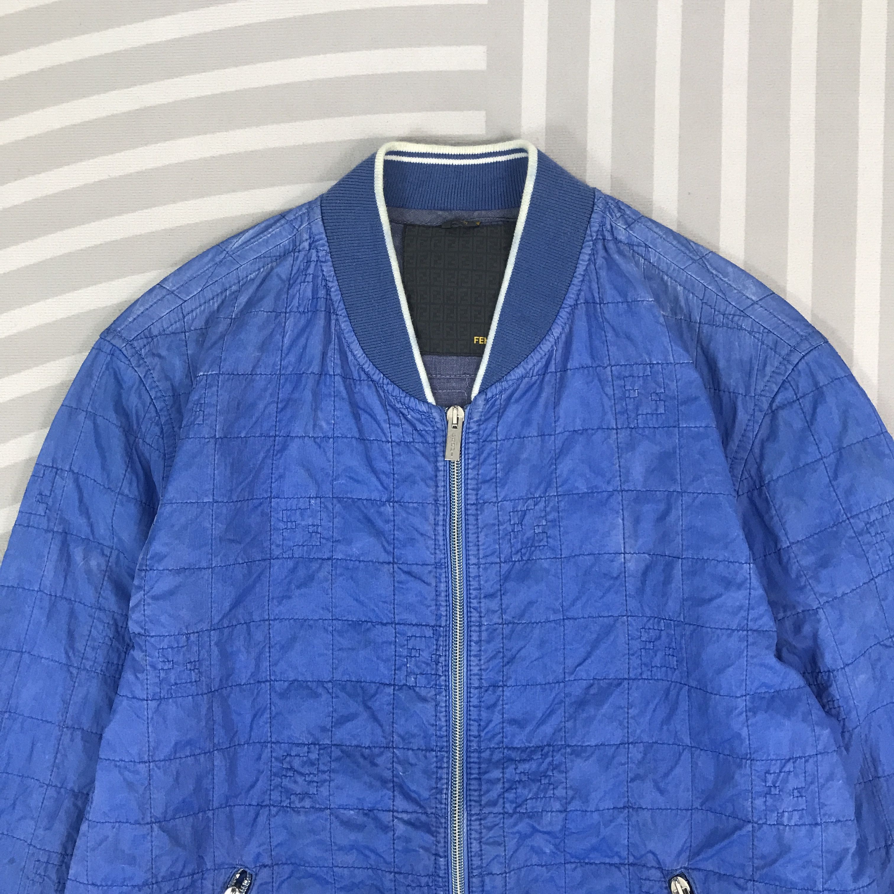 Fendi Fendi Blue Light Jacket Size US M / EU 48-50 / 2 - 2 Thumbnail