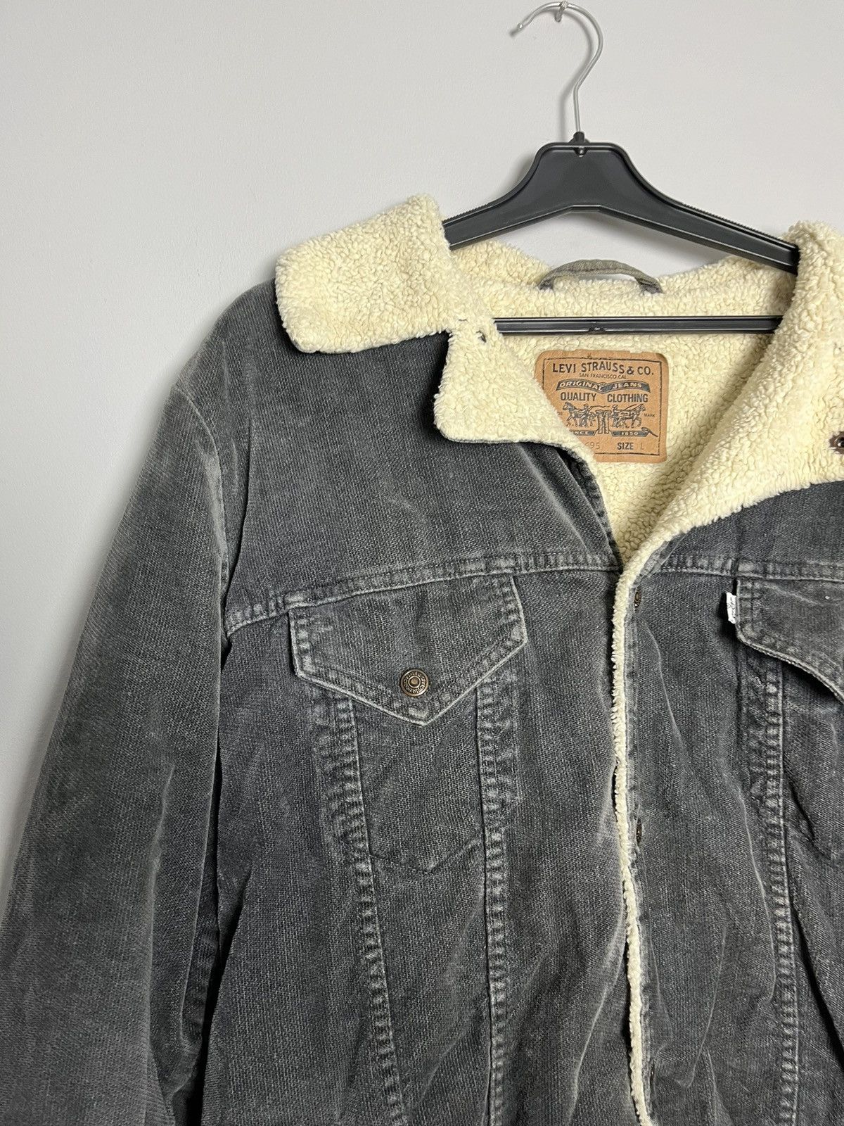 Levi's × Levi's Vintage Clothing × Vintage Vintage Levis jacket sherpa Size US L / EU 52-54 / 3 - 5 Thumbnail