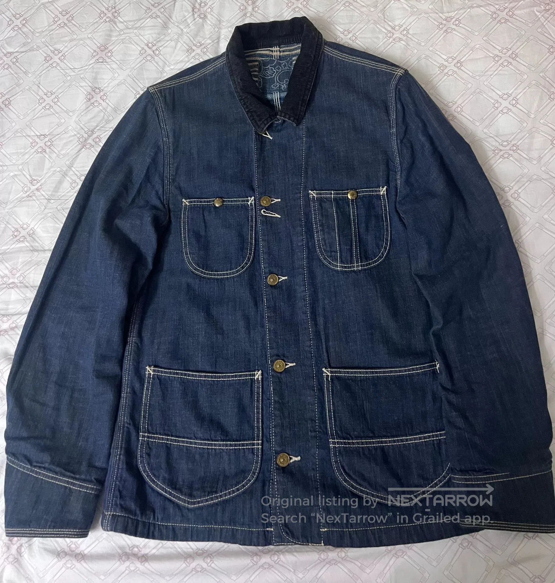 Visvim VISVIM 12AW ICT COVERALL ONE WASH. Size US S / EU 44-46 / 1 - 1 Thumbnail