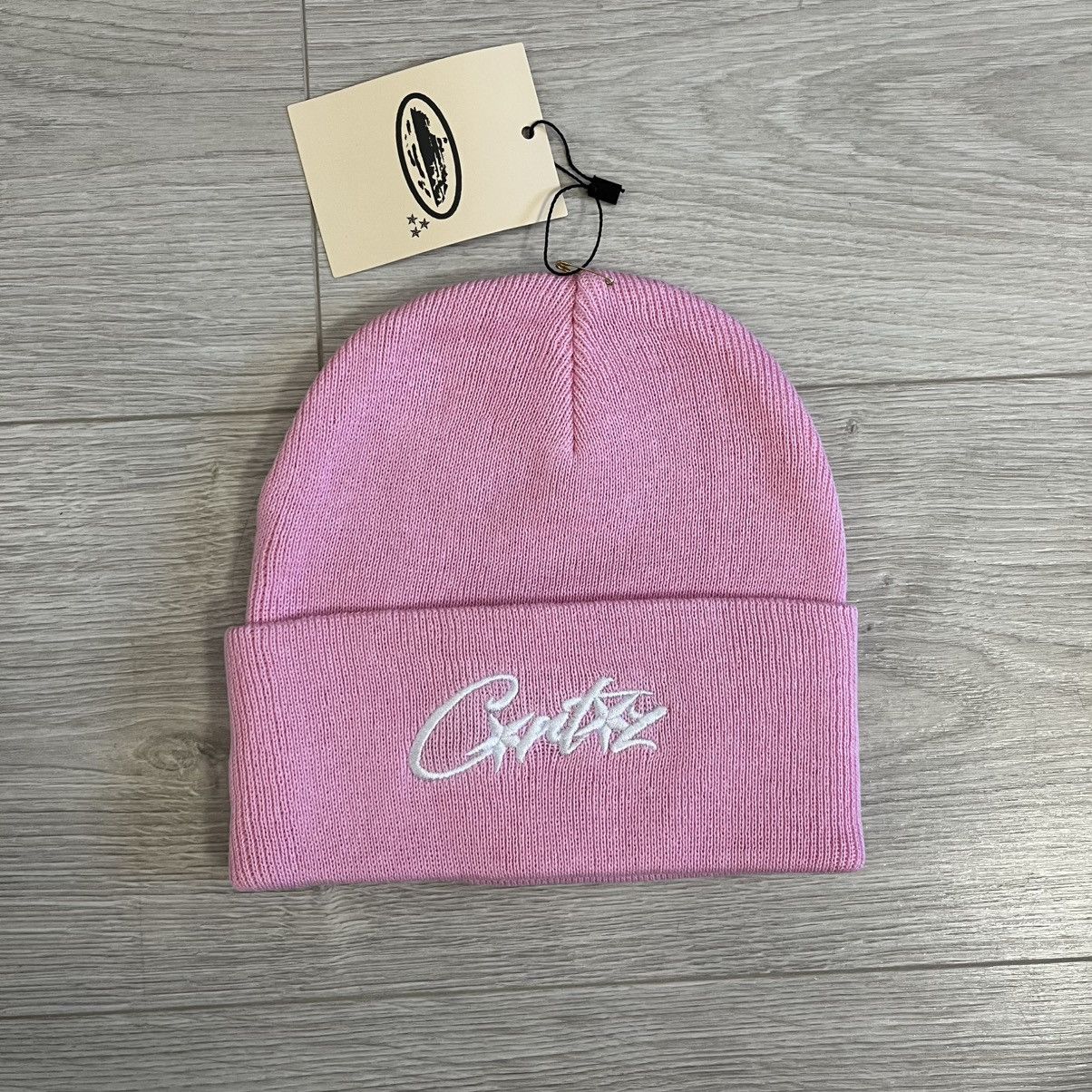 Corteiz ピンクビーニー