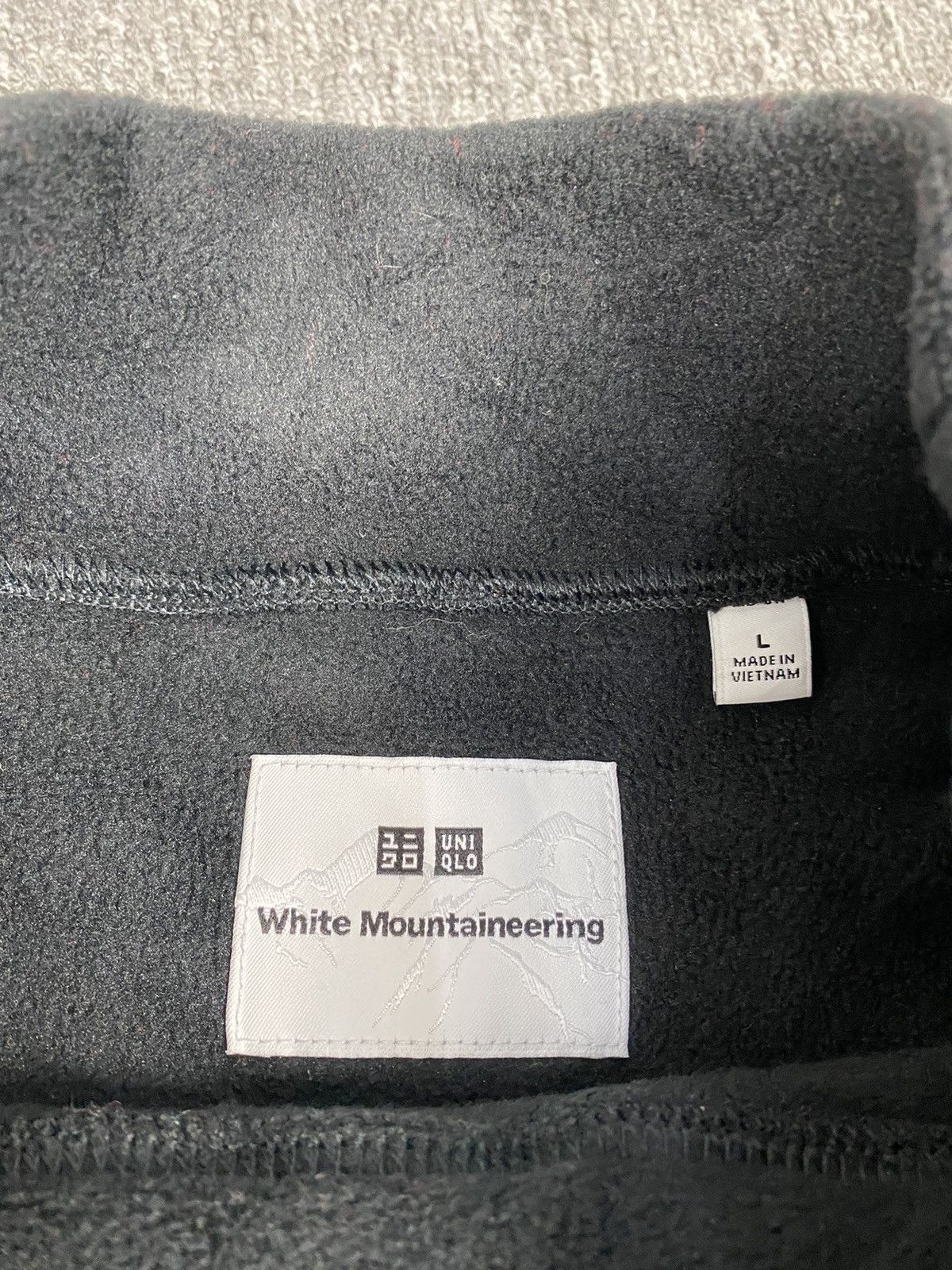 White Mountaineering Mock Neck Fleece Size L / US 10 / IT 46 - 4 Thumbnail