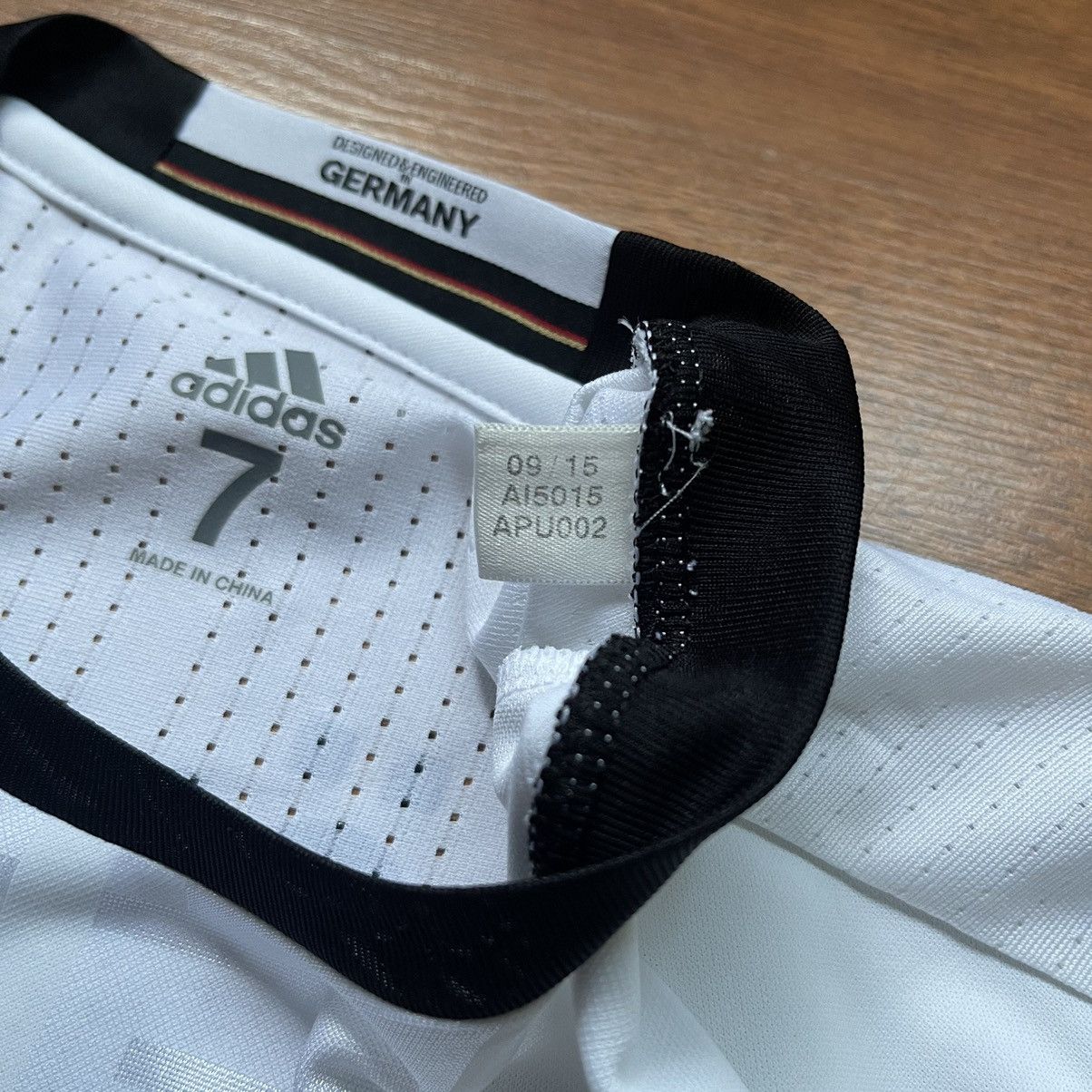 Adidas × Vintage GERMANY ADIDAS ADIZERO 2016 EURO HOME JERSEY #8 OZIL Size US L / EU 52-54 / 3 - 7 Thumbnail