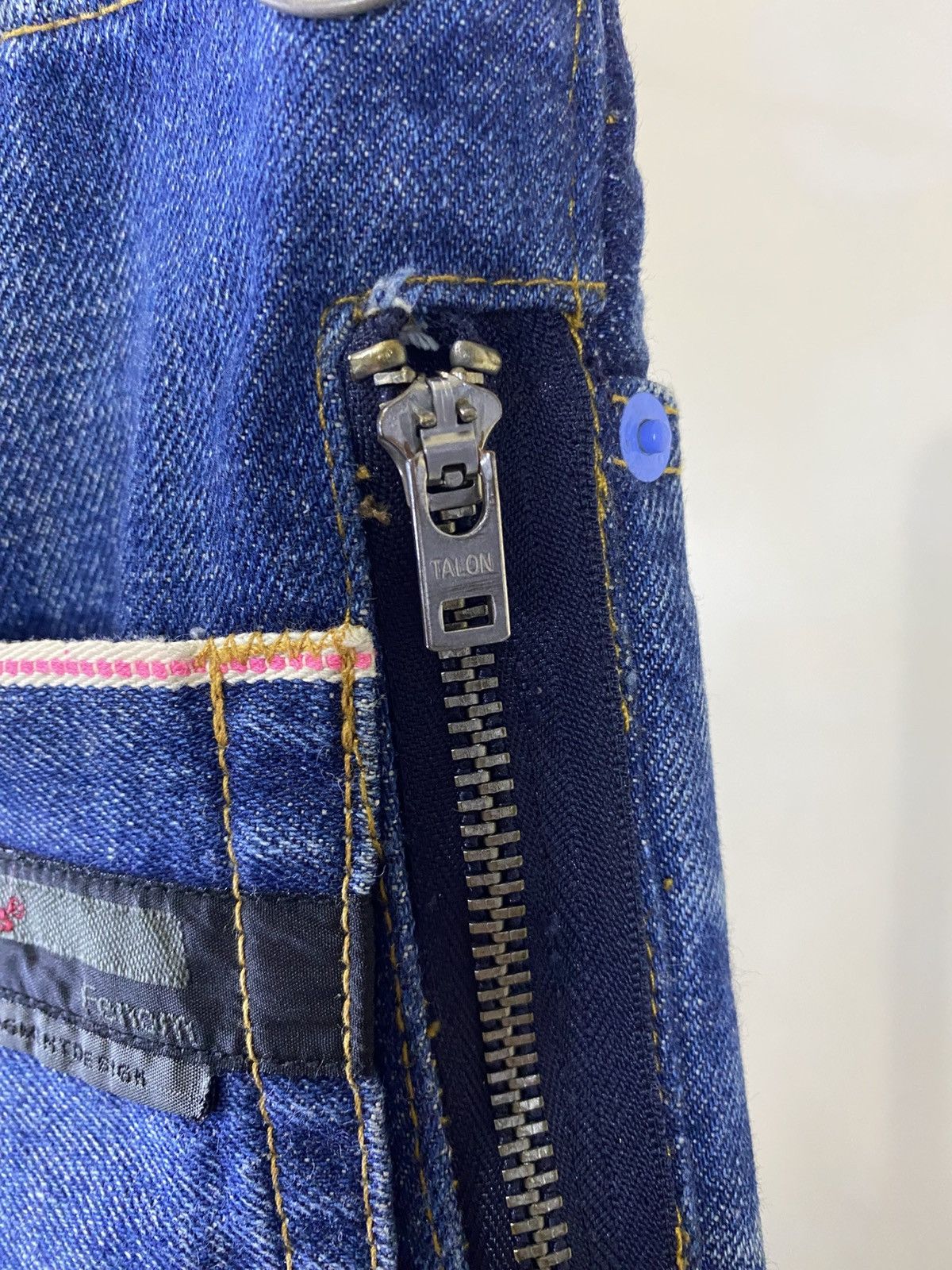 Fragment Design × Levi's Levi’s Fenom x Fragment Design Selvedge Denim Pants Size US 30 / EU 46 - 13 Thumbnail