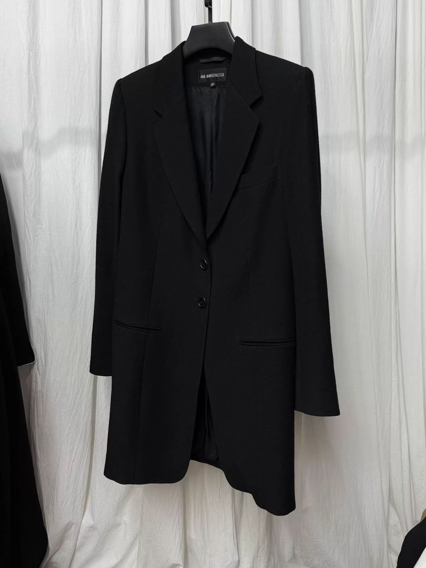 Ann Demeulemeester Ann Dem Wool Long Coat Size40 Size S / US 4 / IT 40 - 7 Thumbnail
