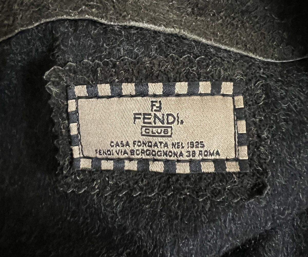 Fendi Vintage Fendi Club Suede Leather Chore Coat Made In Italy Size US XL / EU 56 / 4 - 14 Thumbnail