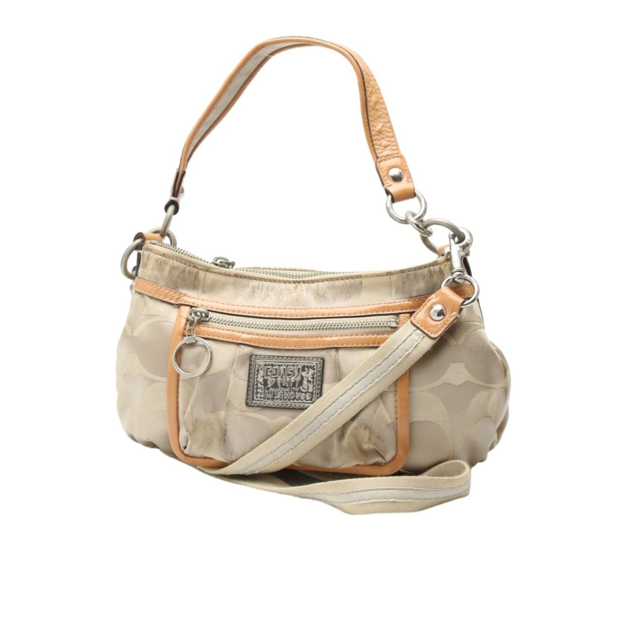 Coach Coach Poppy Signature 2-Way Canvas Shoulder Bag 14562 | Grailed