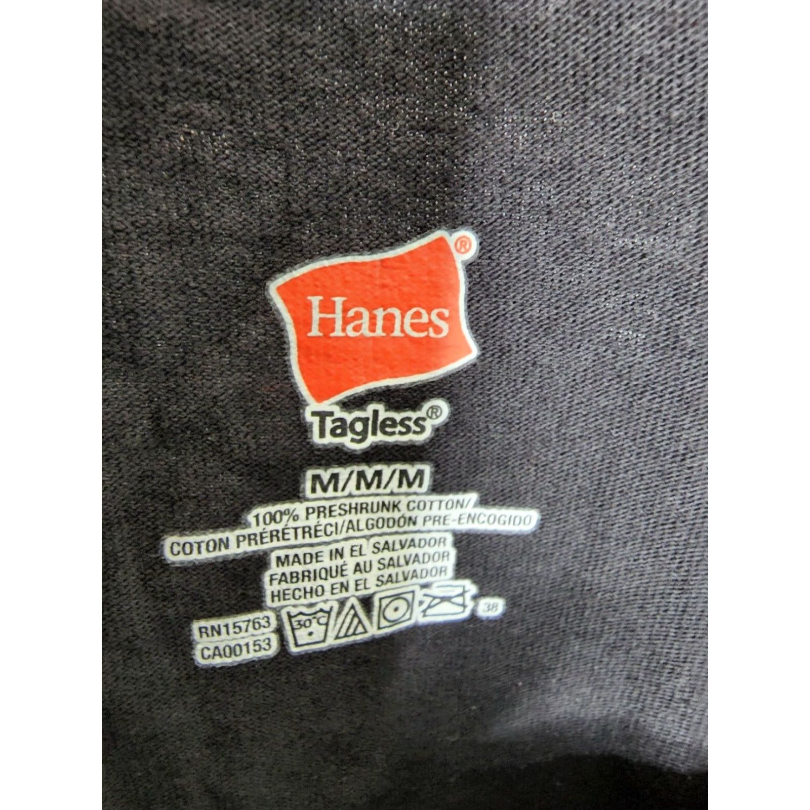 Tultex TITO'S HANDMADE Vodka Breast Cancer T-Shirt Double Sided Mens M Size US M / EU 48-50 / 2 - 3 Thumbnail