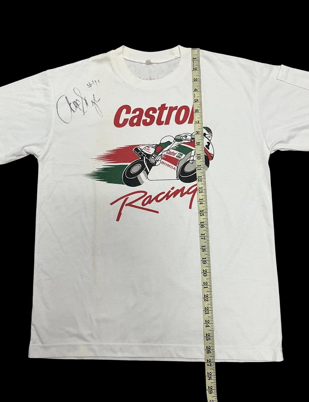 Vintage Castrol Honda Racing MotoGP Design Tshirt x Vintage Size US M / EU 48-50 / 2 - 6 Thumbnail