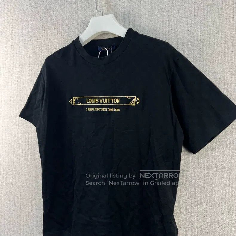 Louis Vuitton Louis Vuitton FW25 monogrammed embroidered logo crew neck Size US L / EU 52-54 / 3 - 2 Thumbnail