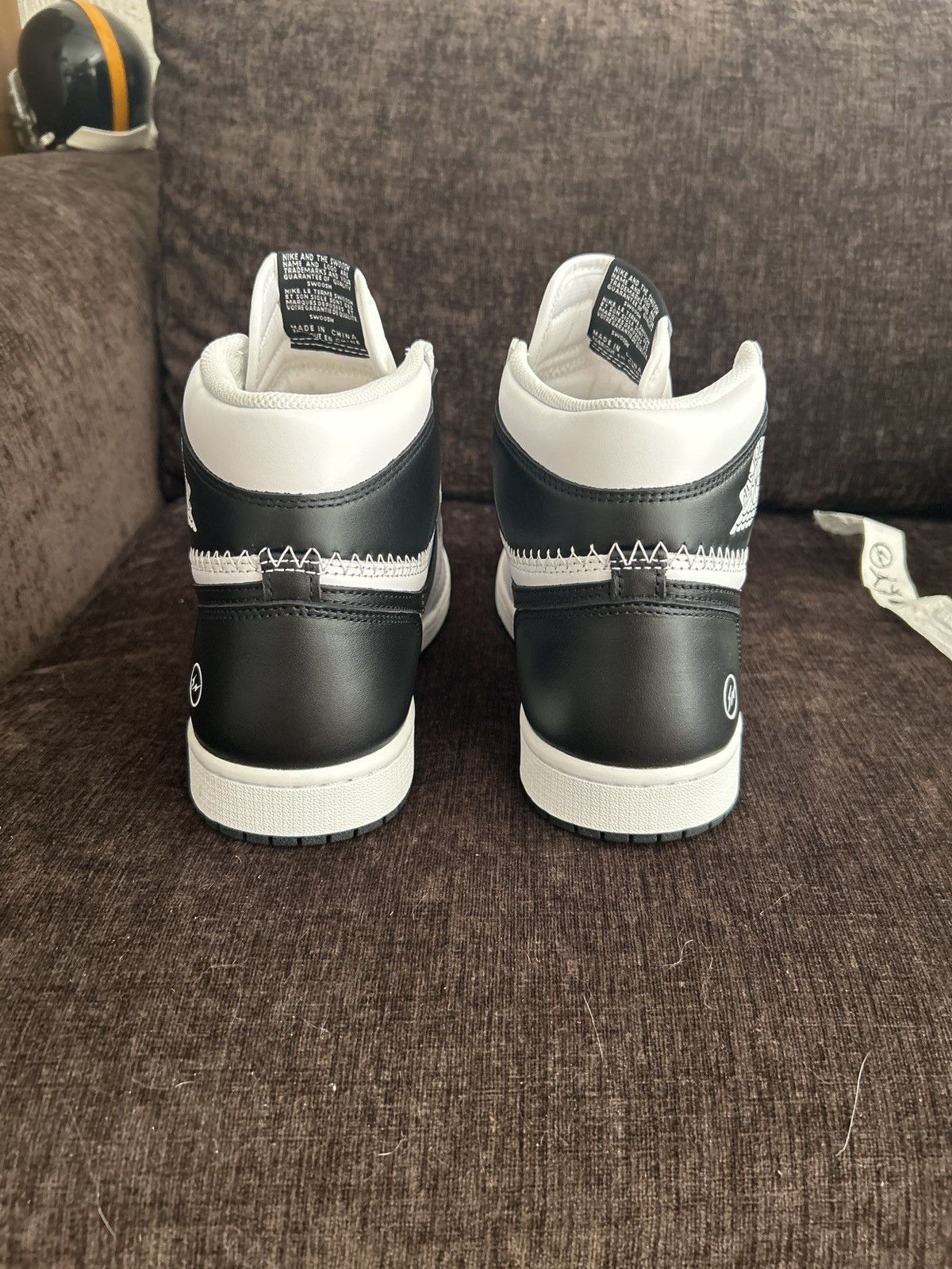 Jordan Brand × Union LA Jordan 1 x union x fragment white black Size US 10.5 / EU 43-44 - 7 Thumbnail