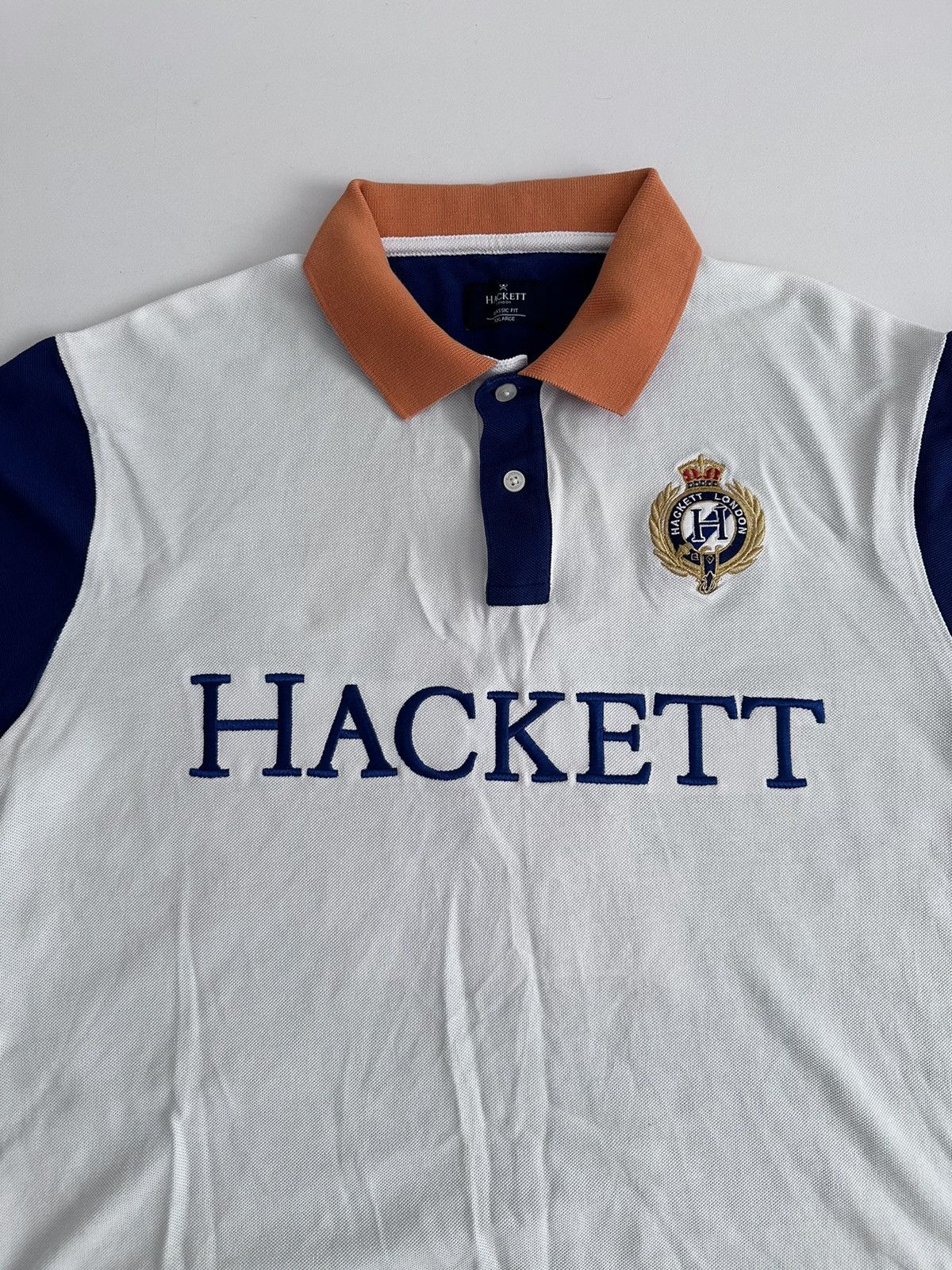 Hackett Hackett London Regular Size T-Shirts for Men XXL Size US XXL / EU 58 / 5 - 4 Thumbnail