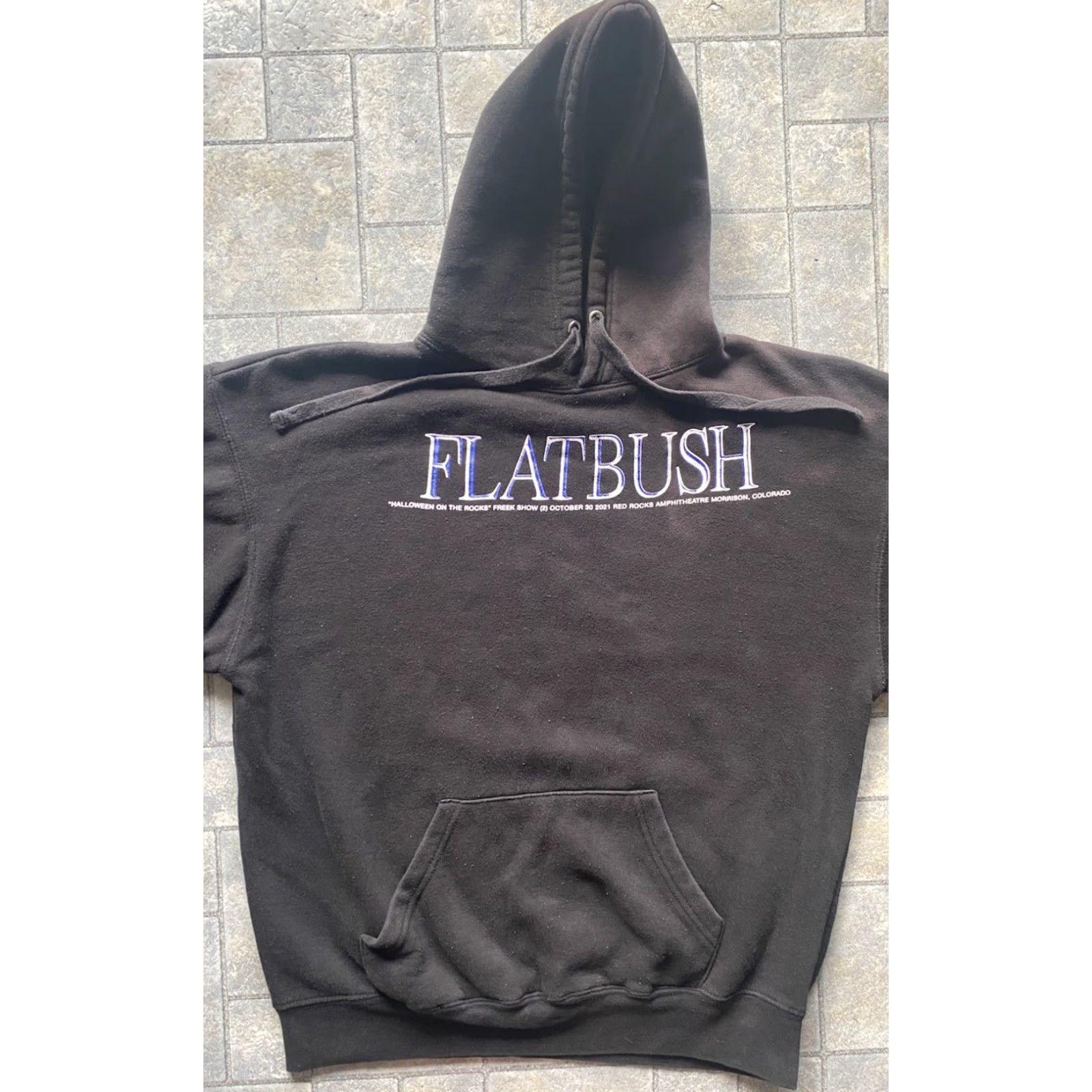 Vintage Flatbush Zombies Hoodie Mens Medium Black Halloween Freek Show 2021 On The Rocks Flatbush Zombies Size US M / EU 48-50 / 2 - 4 Thumbnail