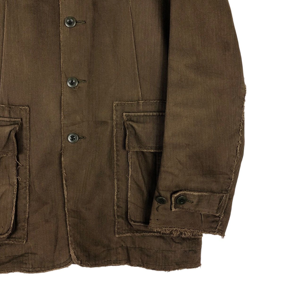 Hysteric Glamour 🔥Vintage Chore Biker Jacket Boycott Cargo Multi Pocket Size US S / EU 44-46 / 1 - 5 Thumbnail