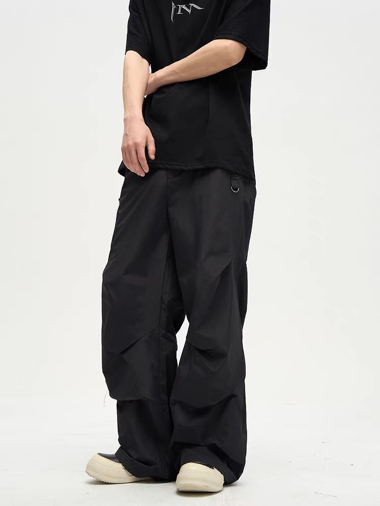 Japanese Brand × Vintage Black High Street Loose Casual Trousers Size US 30 / EU 46 - 2 Thumbnail