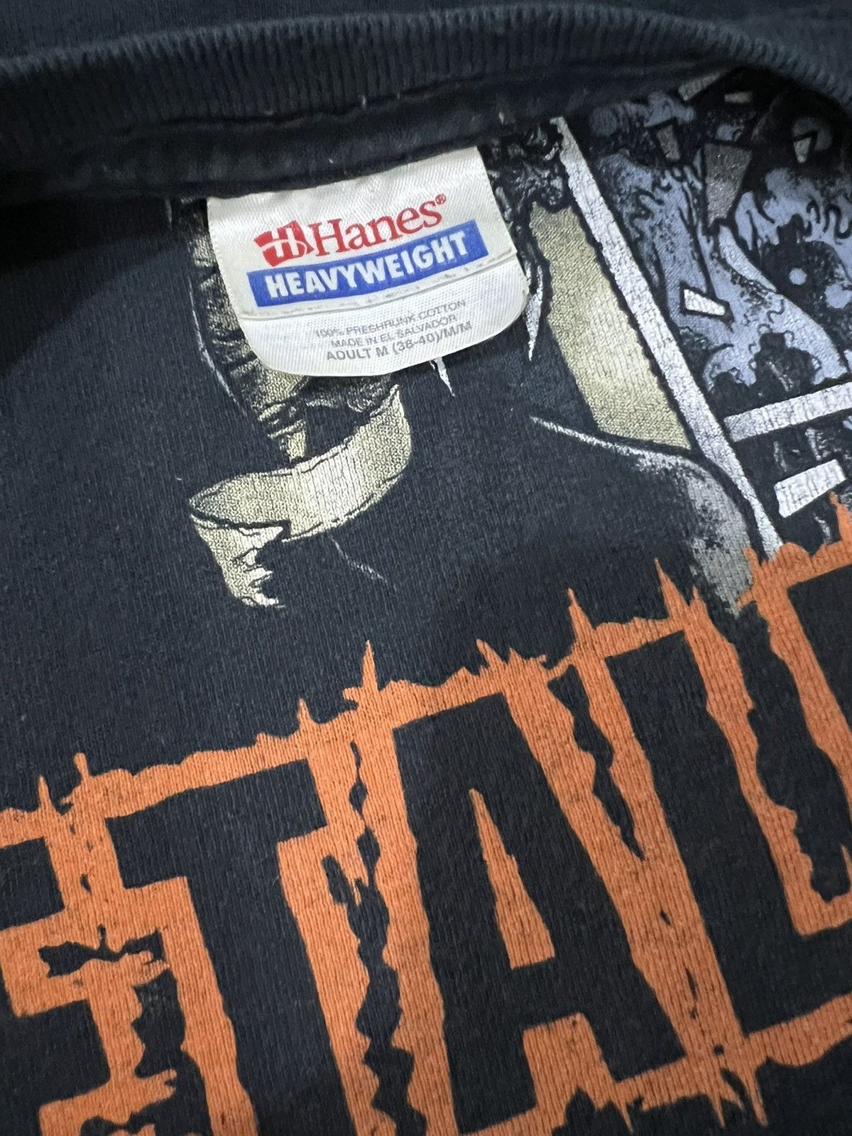 Band Tees × Metallica × Vintage Vintage 2007 Metallica Pushead Am I Who Think I Am SS Shirt Size US M / EU 48-50 / 2 - 8 Thumbnail