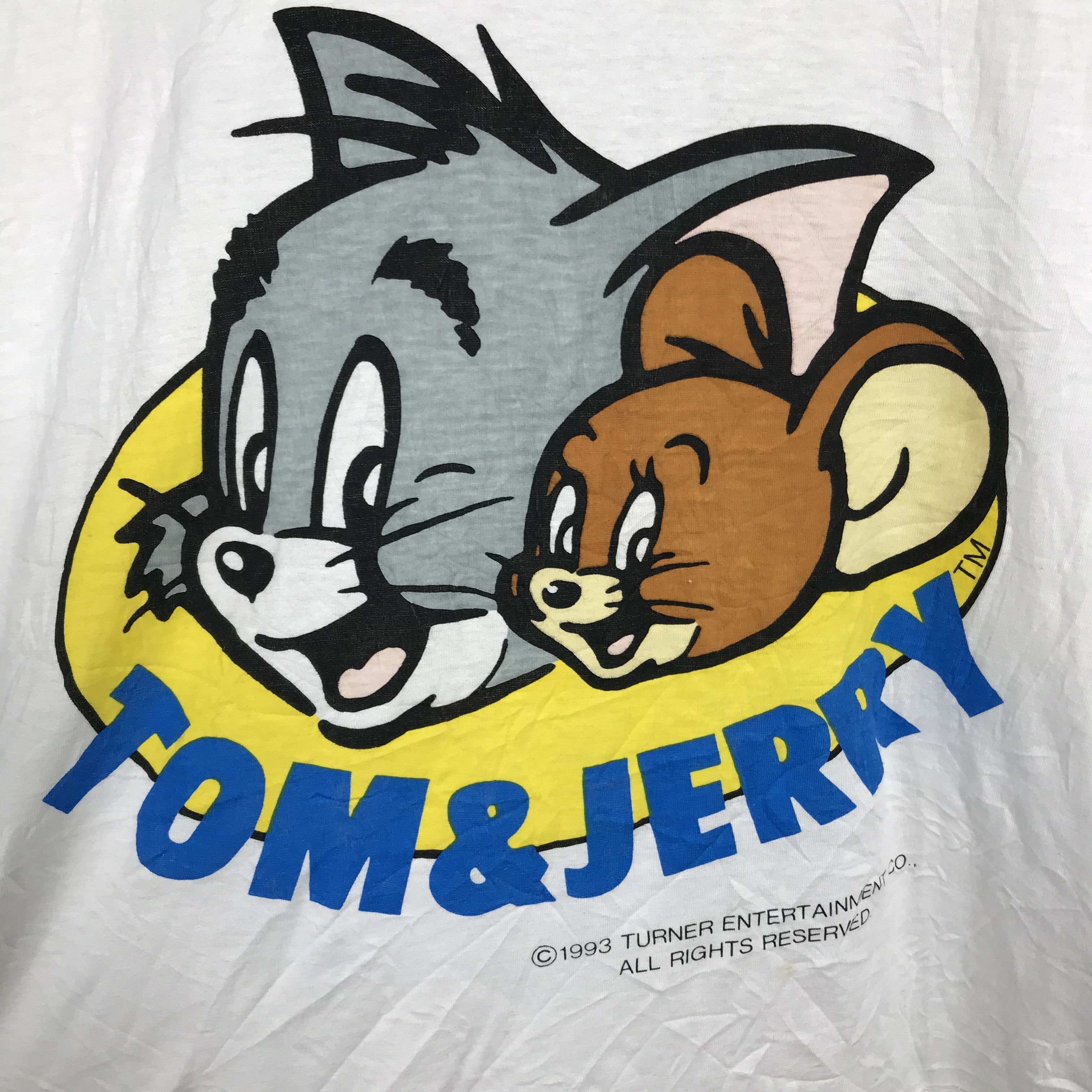 Cartoon Network 90s vintage Tom and Jerry Cartoon Network grail Size US L / EU 52-54 / 3 - 4 Thumbnail