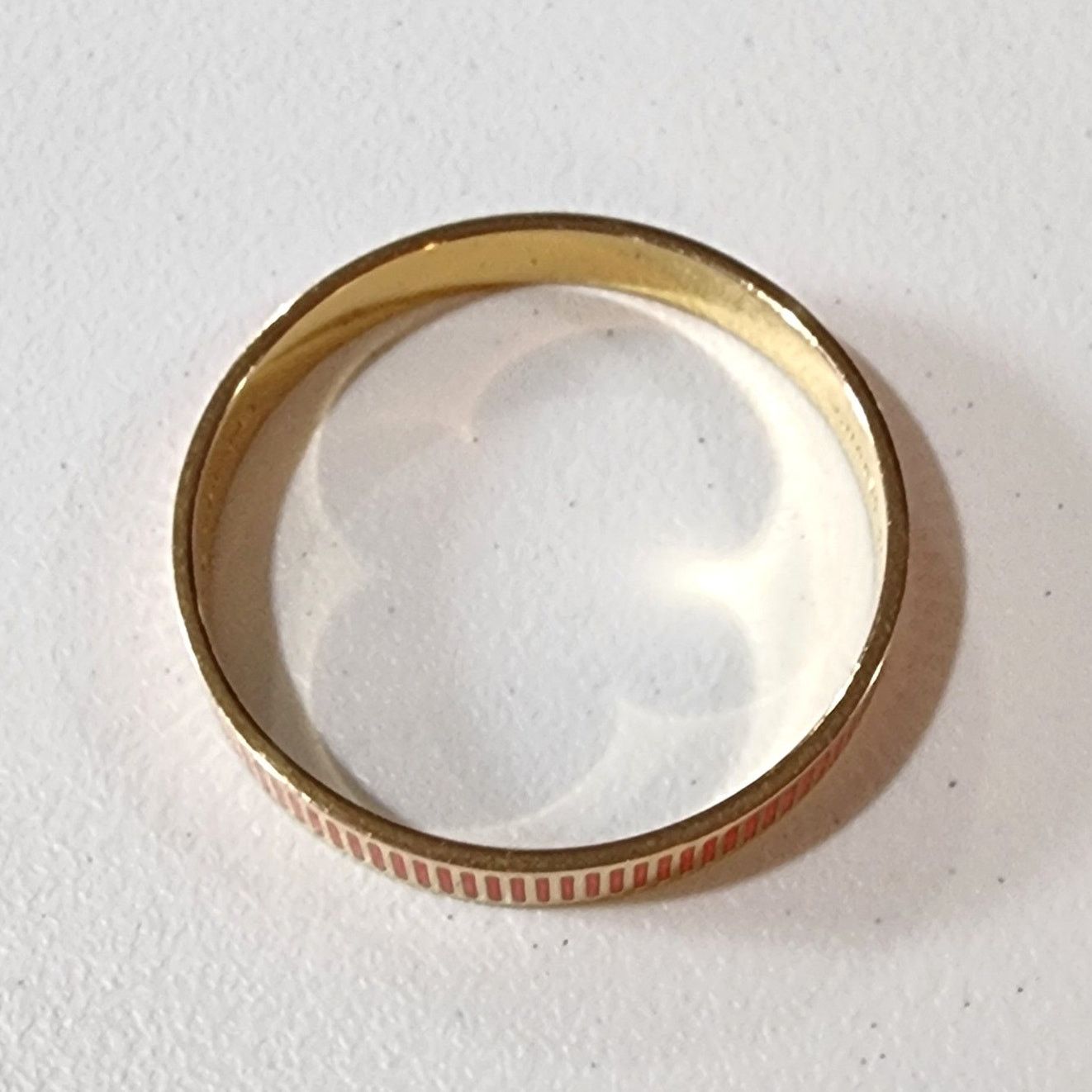 Kate Spade Kate Spade At Your Service Orange Enamel Bangle Bracelet Size ONE SIZE - 5 Thumbnail