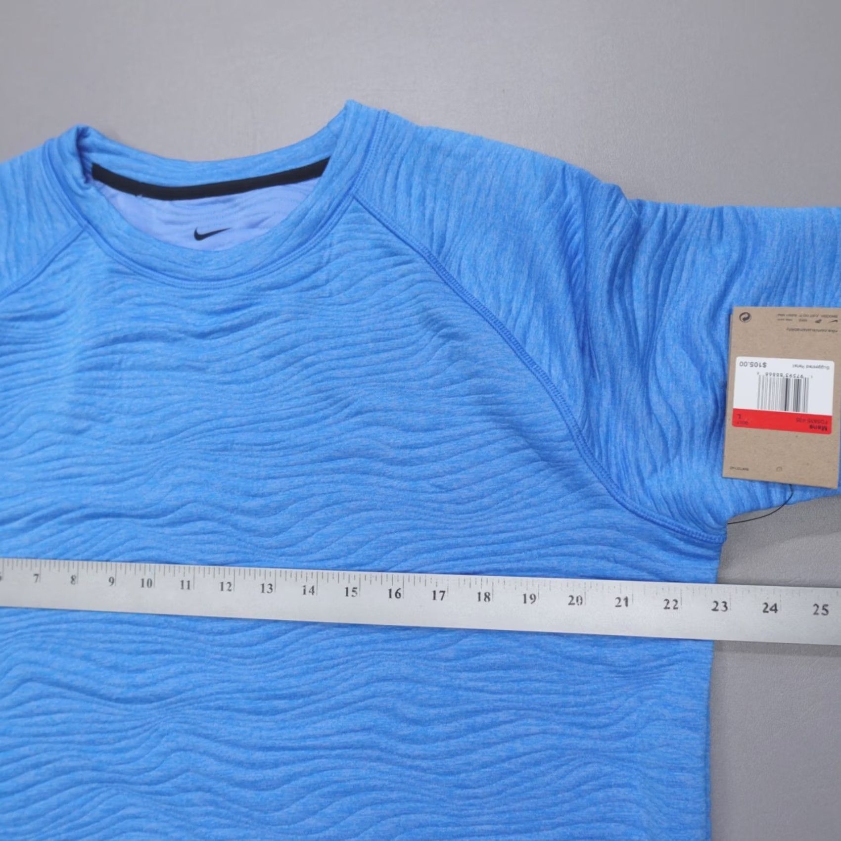 Nike Nike Tour Dri-FIT Golf Crew Sweatshirt FD5835-435 Sky Blue Men's Size L Size US L / EU 52-54 / 3 - 5 Thumbnail