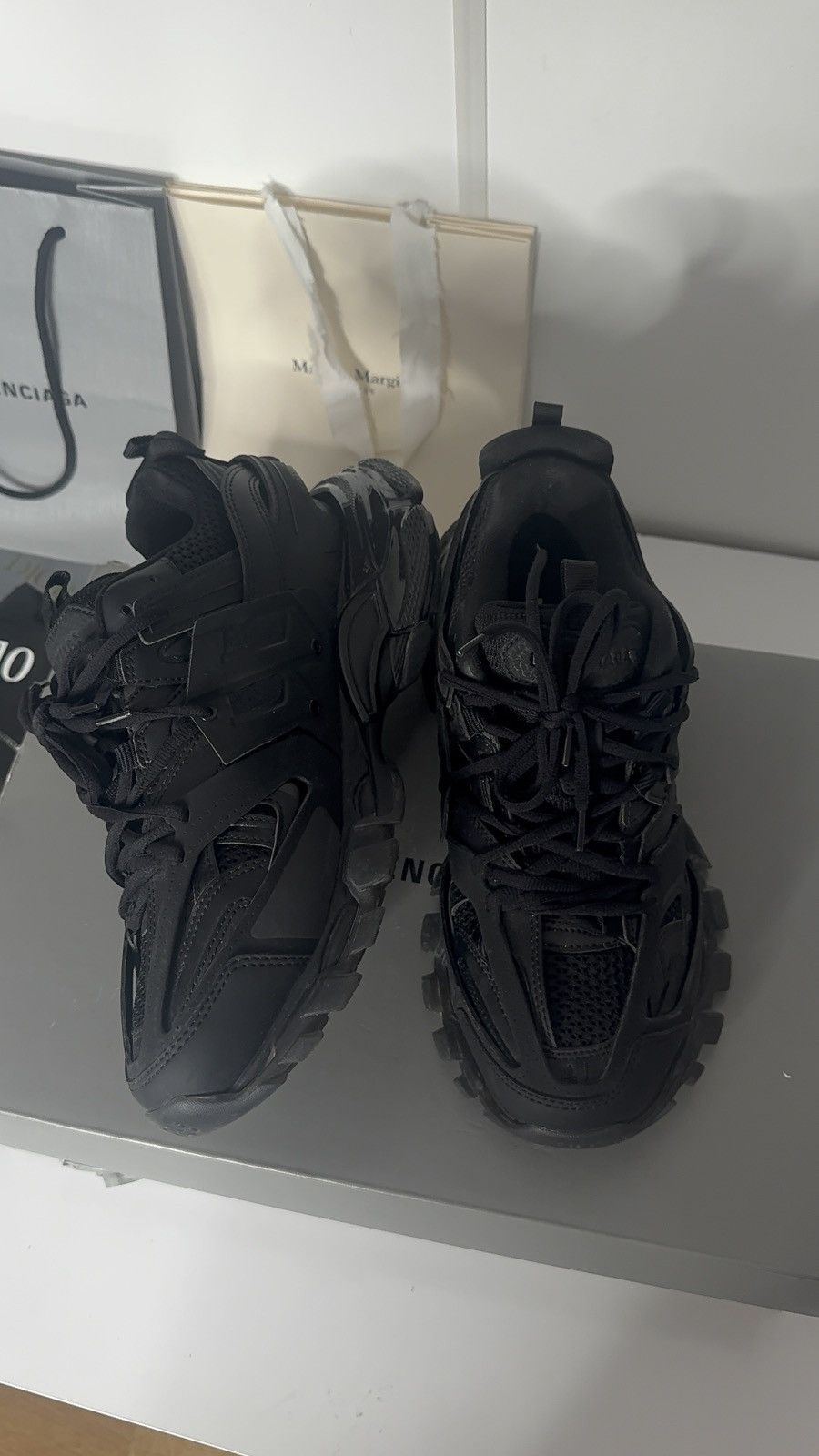 Balenciaga ✅Balenciaga Track 1 Clear Full Black 41 Low Size US 8 / EU 41 - 9 Thumbnail