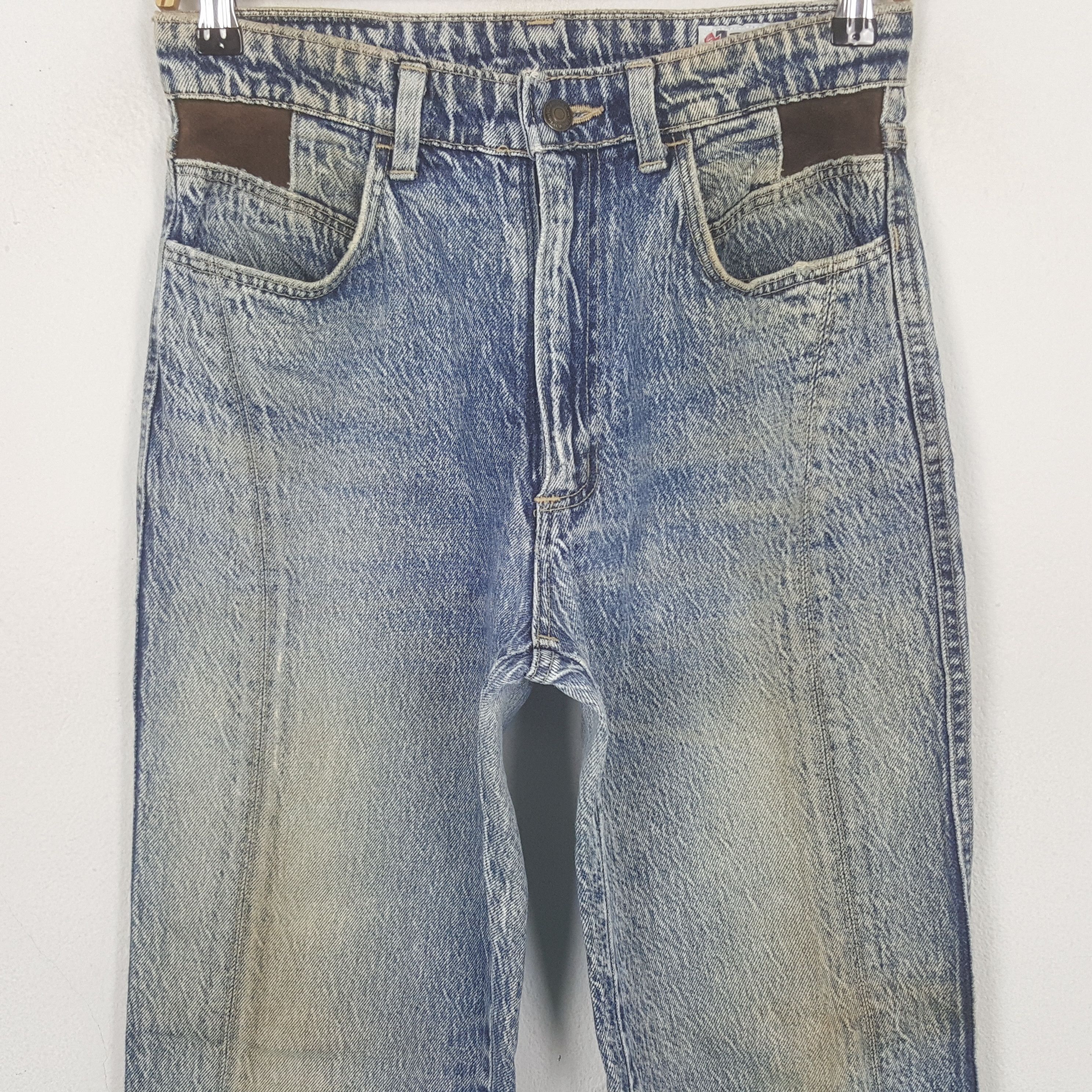 Wrangler Vintage Euro Wrangler American Retro Style Denim Jeans RR30 Size 28" / US 6 / IT 42 - 2 Thumbnail