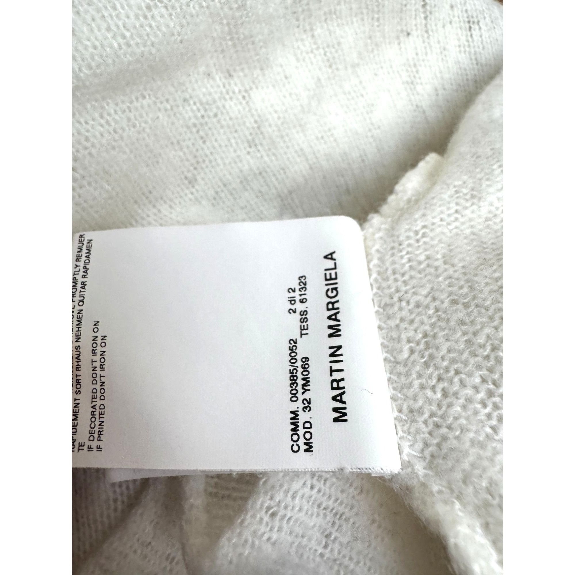Maison Margiela FW 2005 Ecru Wool Sweater Size L / US 10 / IT 46 - 5 Thumbnail